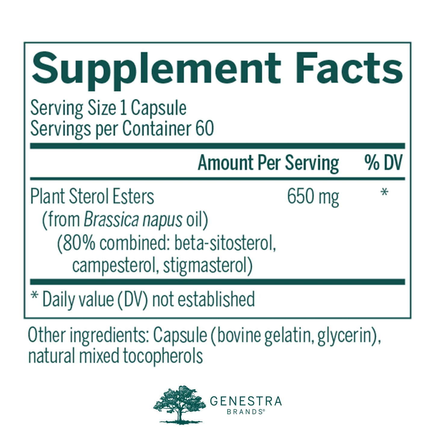 Genestra Brands Col-Sterol Softgels 60