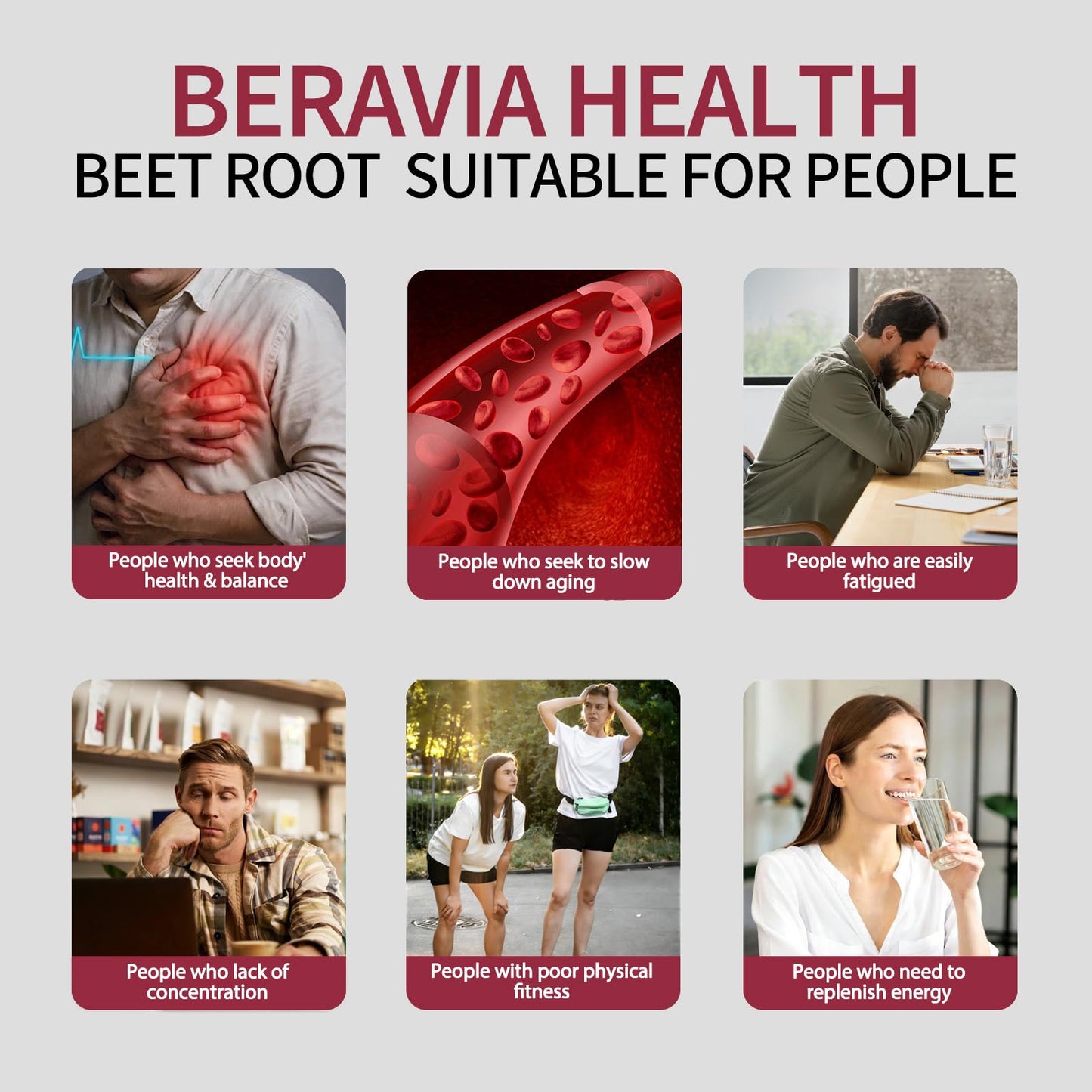 Beravia Health Organic Beet Root Capsules 1 Capsule