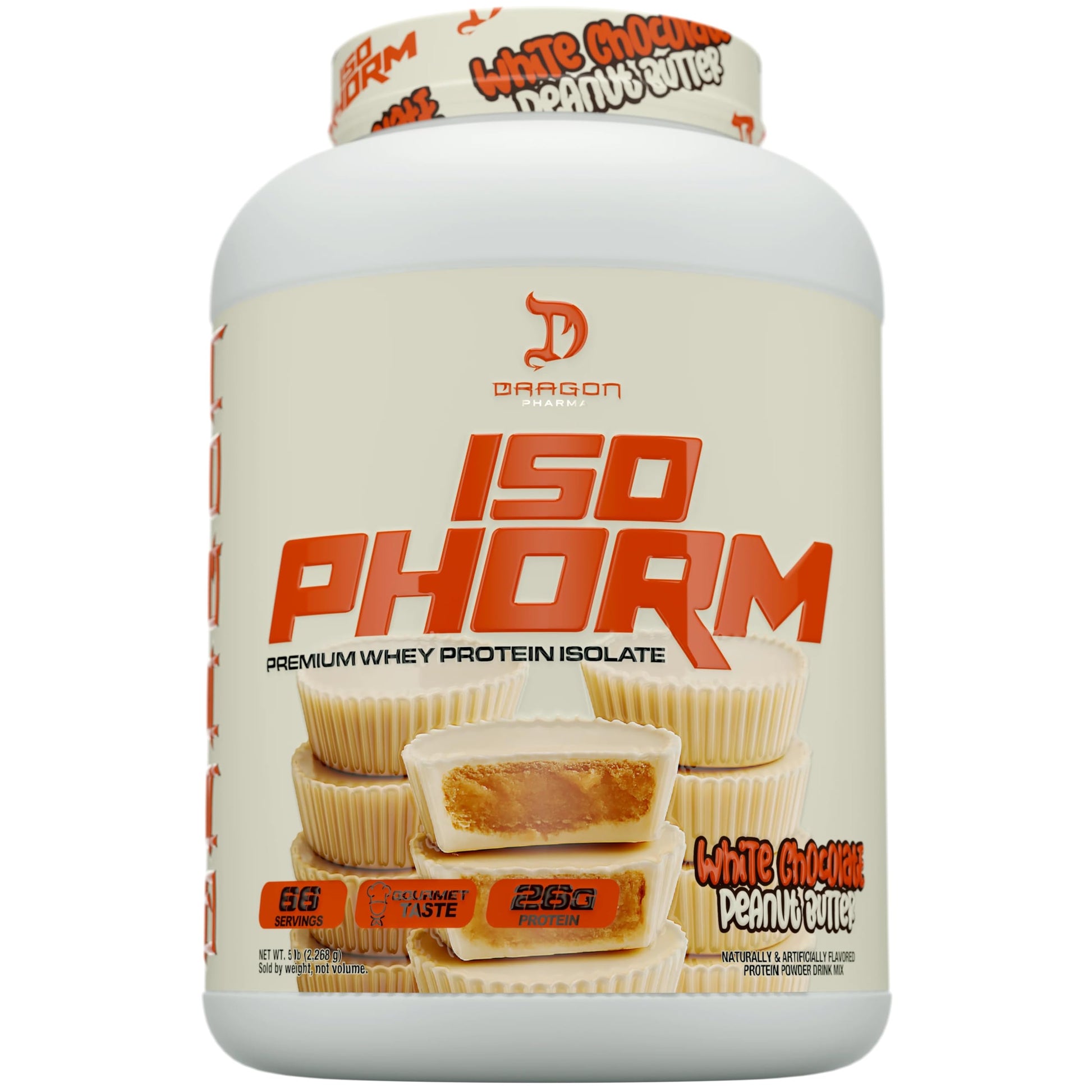 DRAGON PHARMA Isophorm Hydrolized Whey Protein Isolate Powder, 32