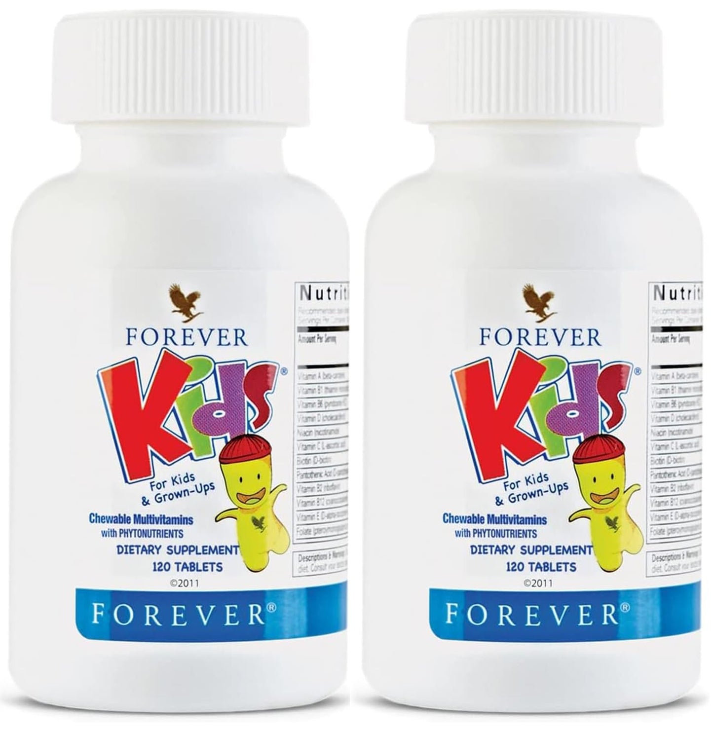 Forever Living Products Kids Chewable Multivitamin Tablet 120 Tablets