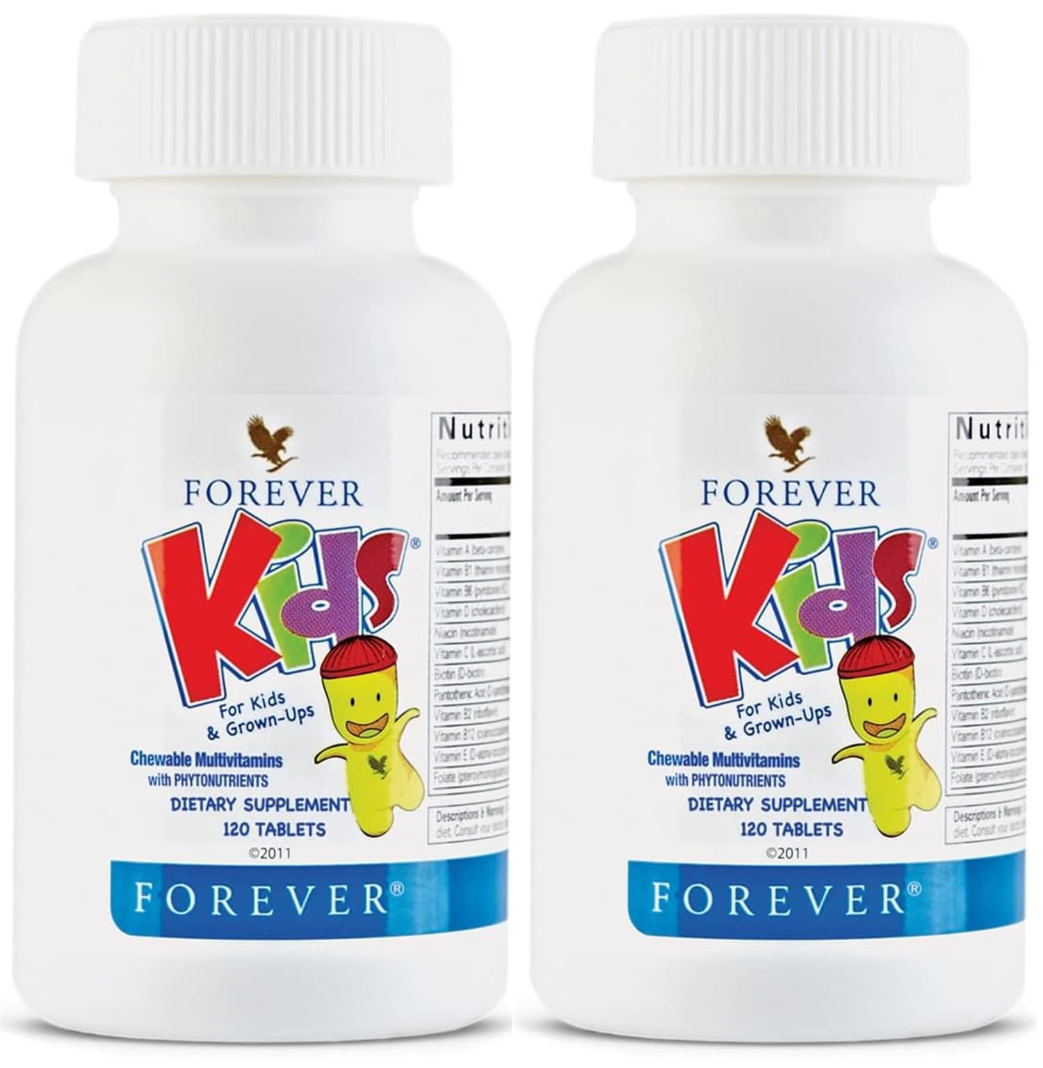 Forever Living Products Kids Chewable Multivitamin Tablet 120 Tablets