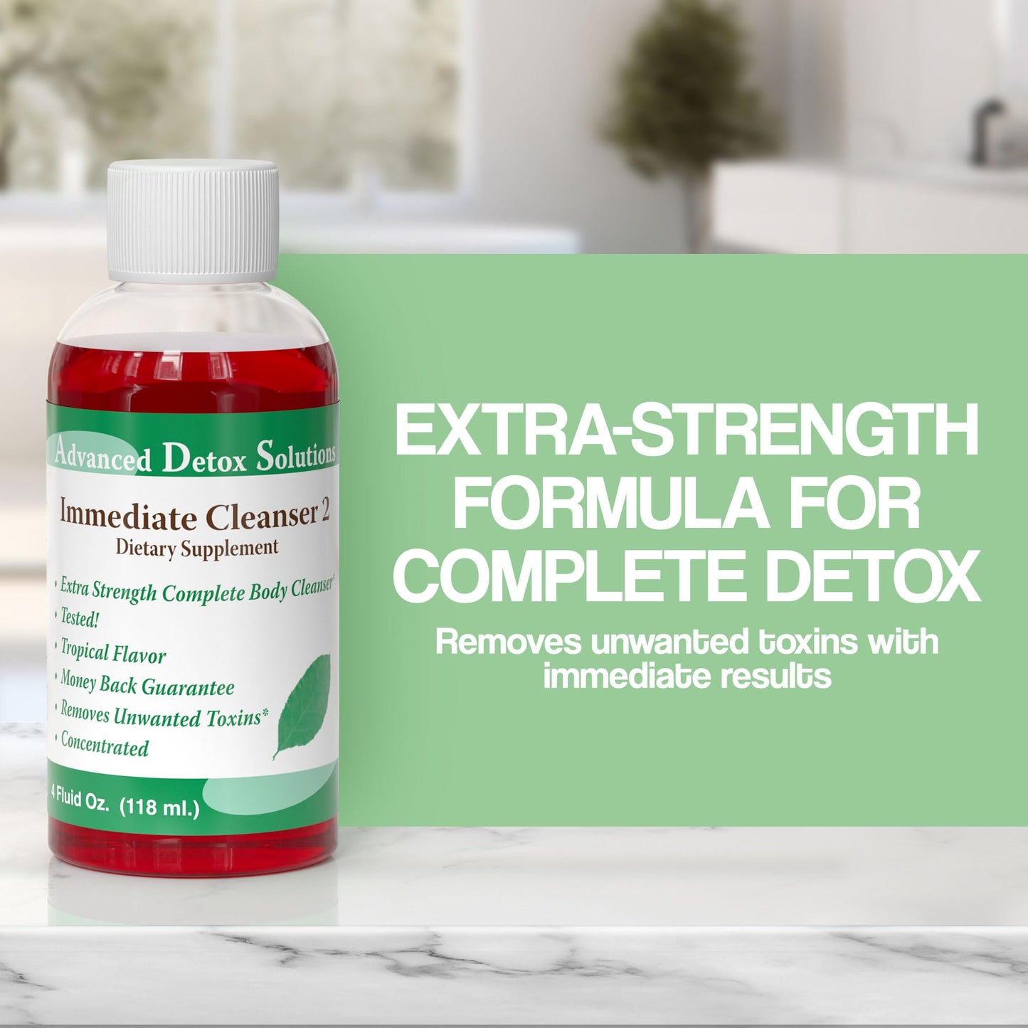 Advanced Detox Solutions Immediate Cleanser 2 Capsule, 24 Count