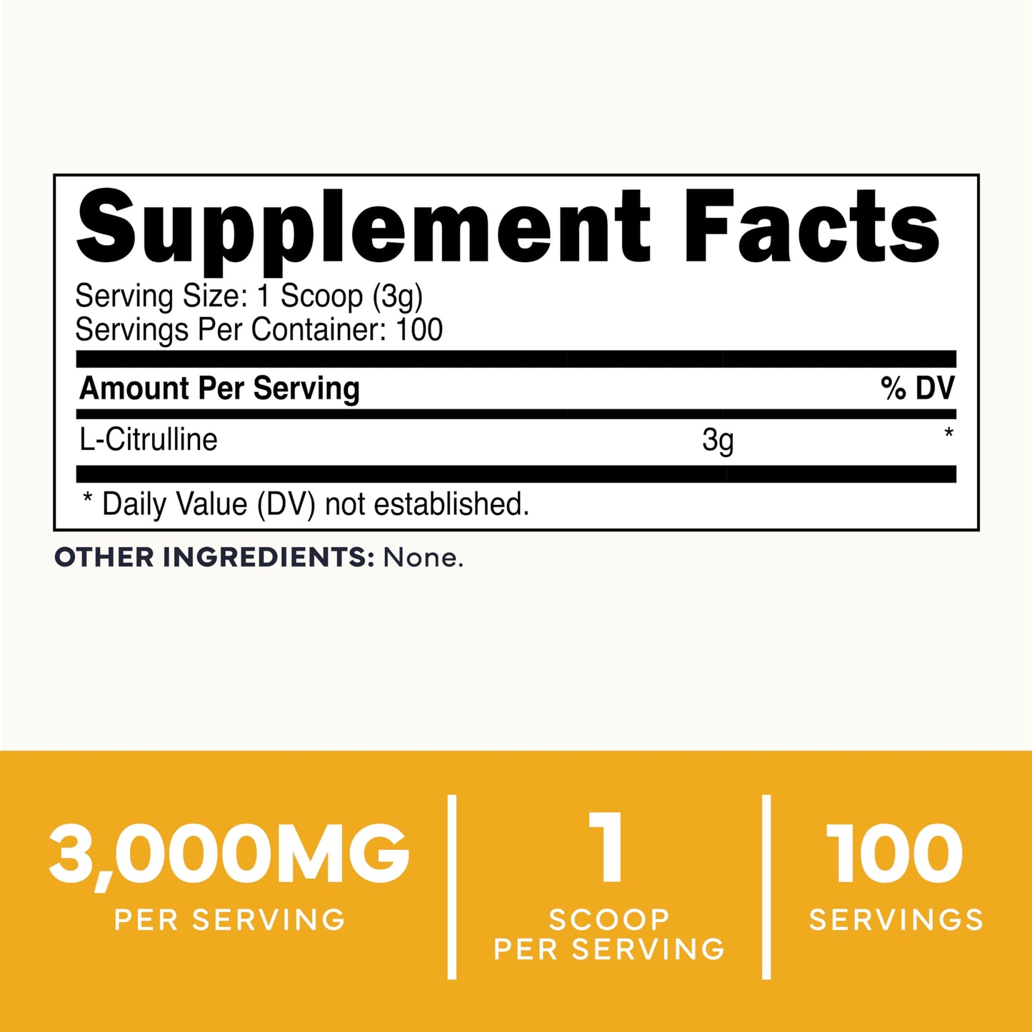 Type Zero L-Citrulline Base Powder 10.6 Ounce