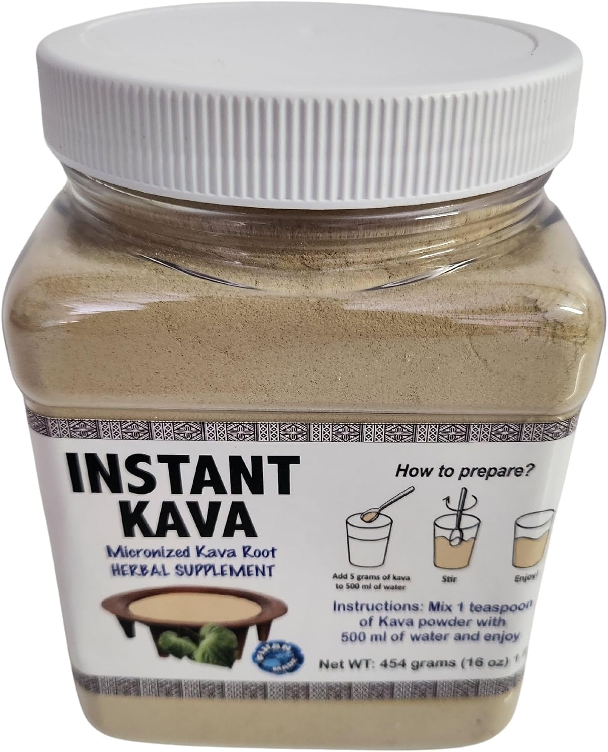 Enjoy Kava Micronized Instant Kava Powder 0.04 oz