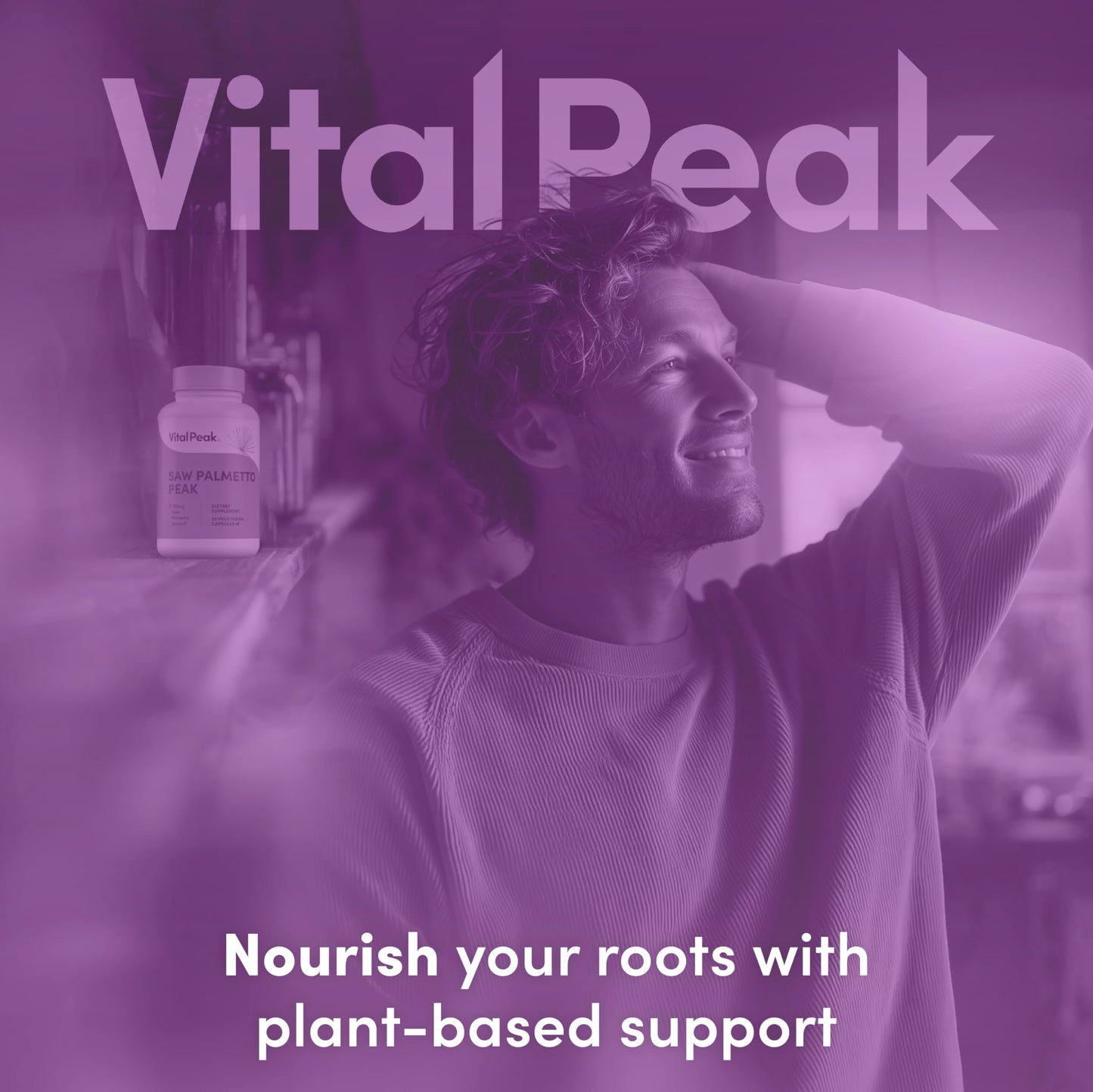 Vital Peak Saw Palmetto Extract 320mg Capsules, 30 Count
