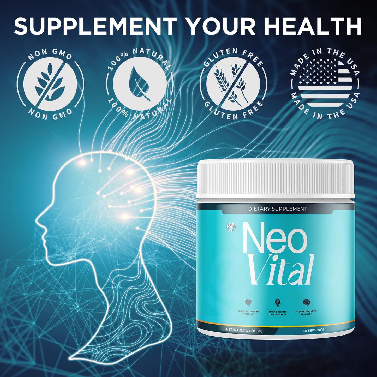 MJO Neo Vital Powder 7 oz