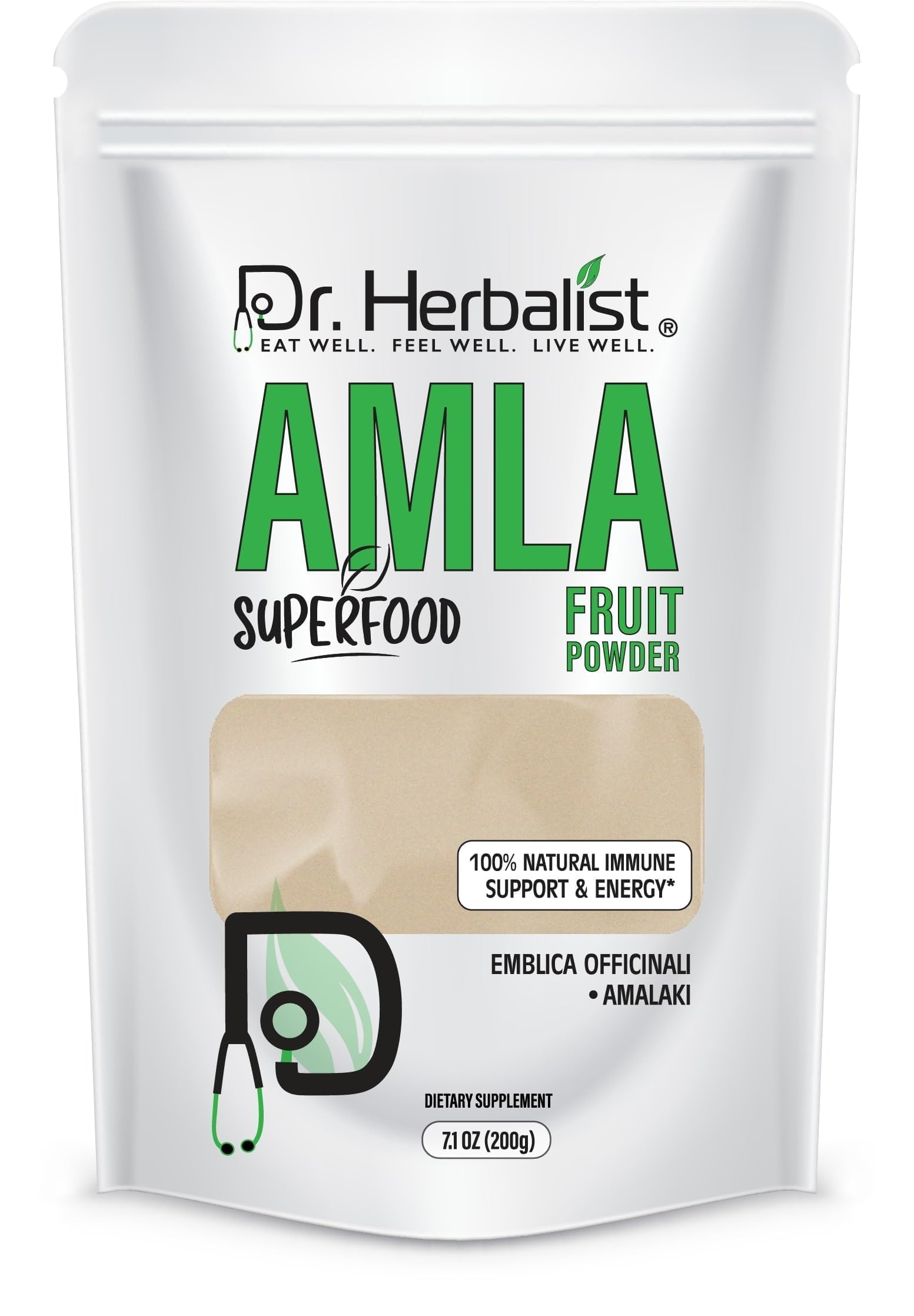 Dr. HERBALIST Amla Powder 7.1 oz