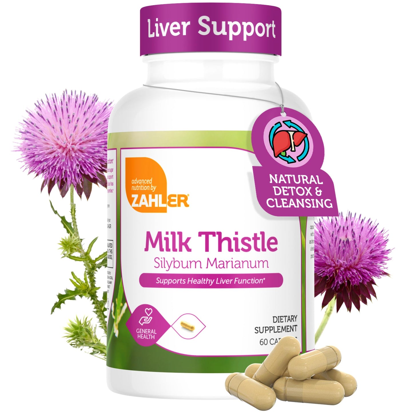 Zahler Milk Thistle Capsule 60 Count
