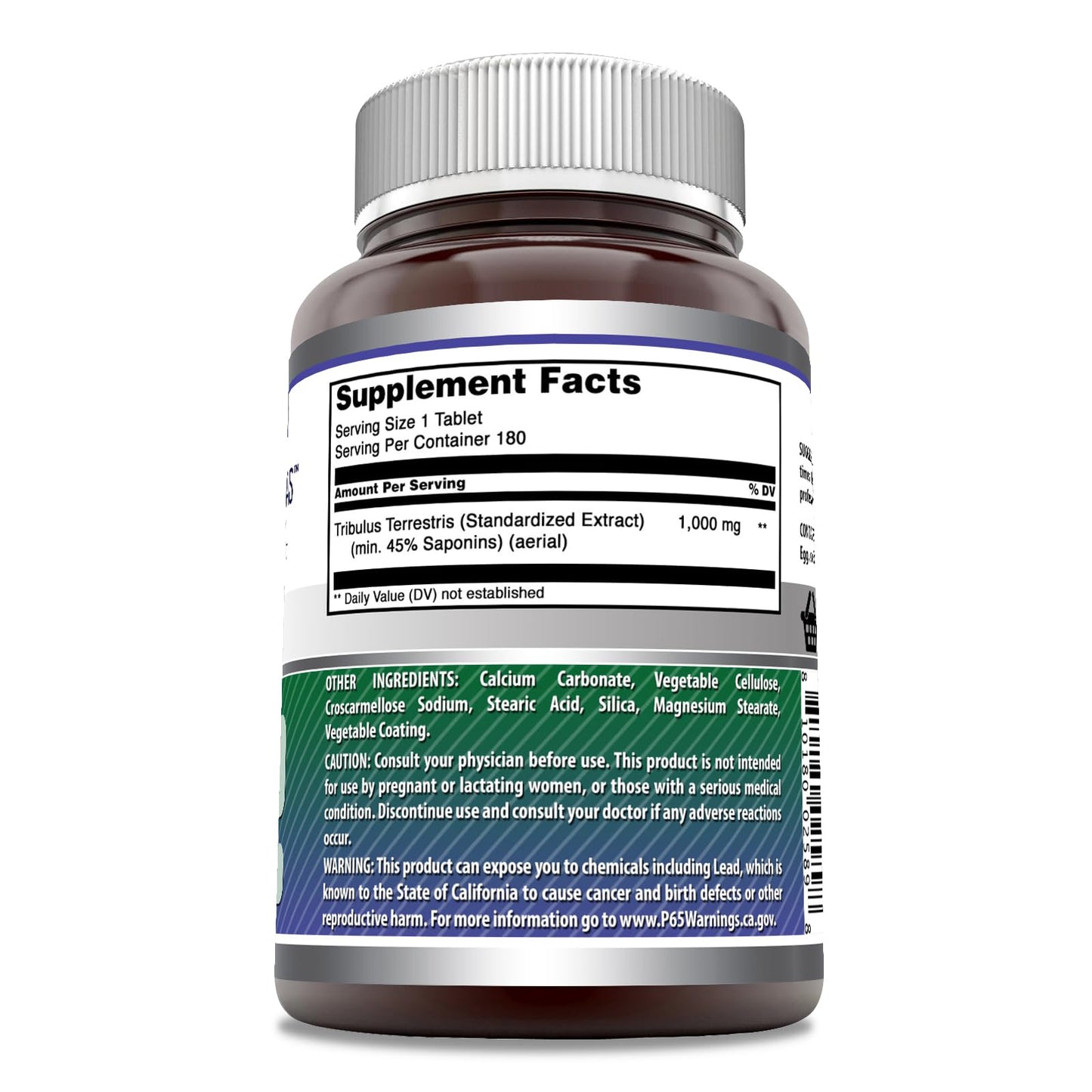 Amazing Nutrition Tribulus Extract Tablet, 1 Count
