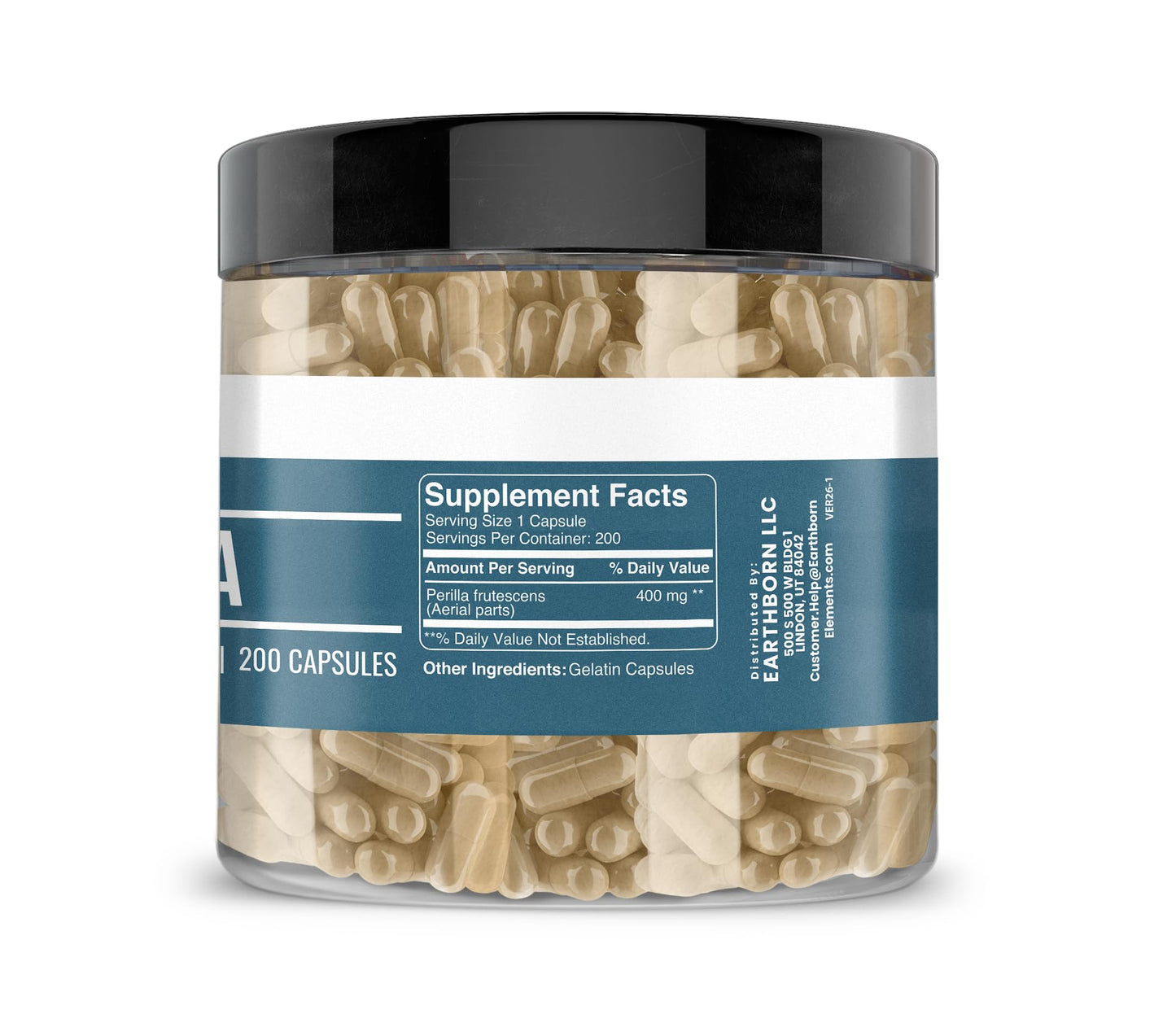 Earthborn Elements Perilla Capsules 200 Count