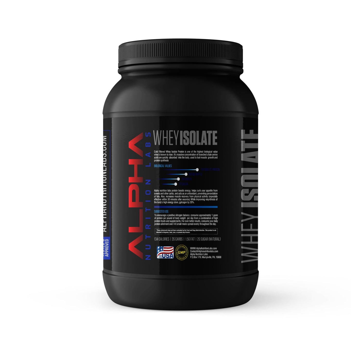 Alpha Nutrition Labs Whey Isolate Protein Powder 32