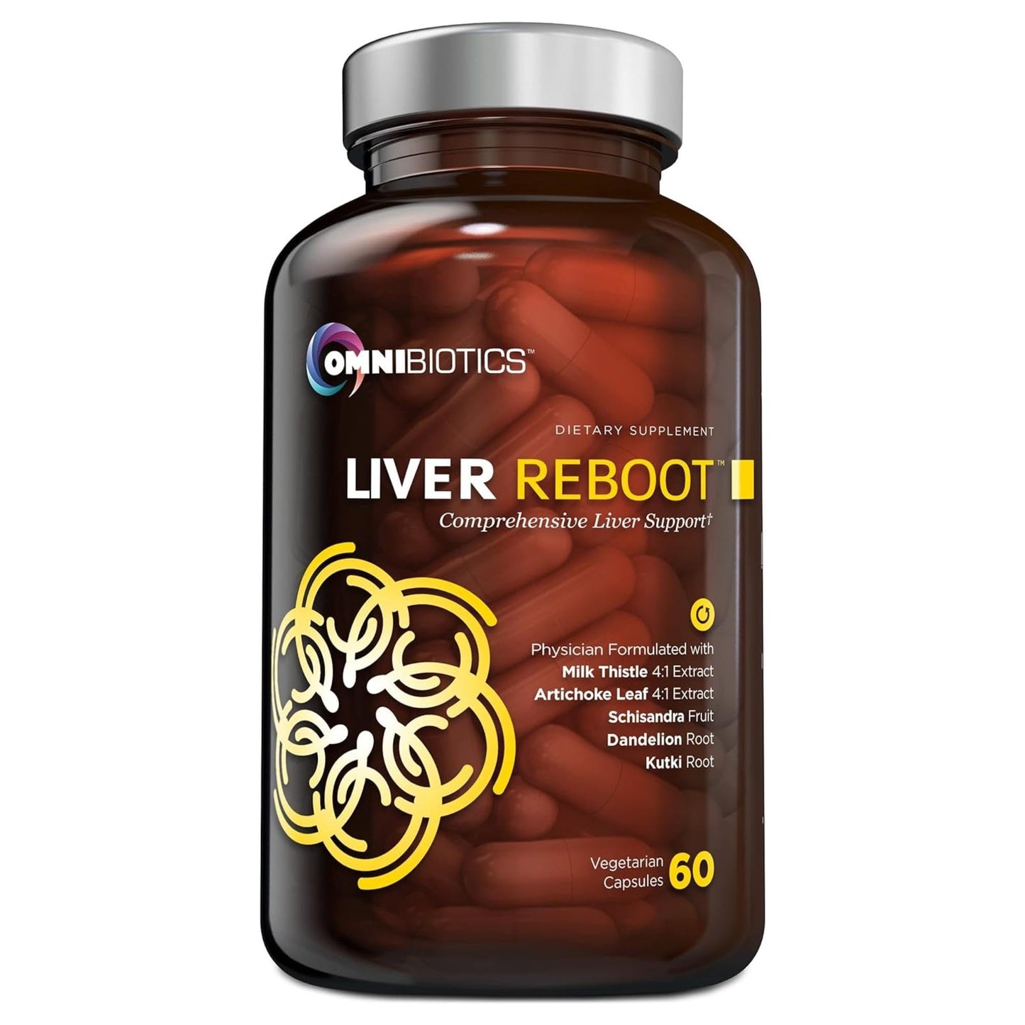 OmniBiotics Liver Cleanse Detox & Repair Supplement Capsule 60 Capsules