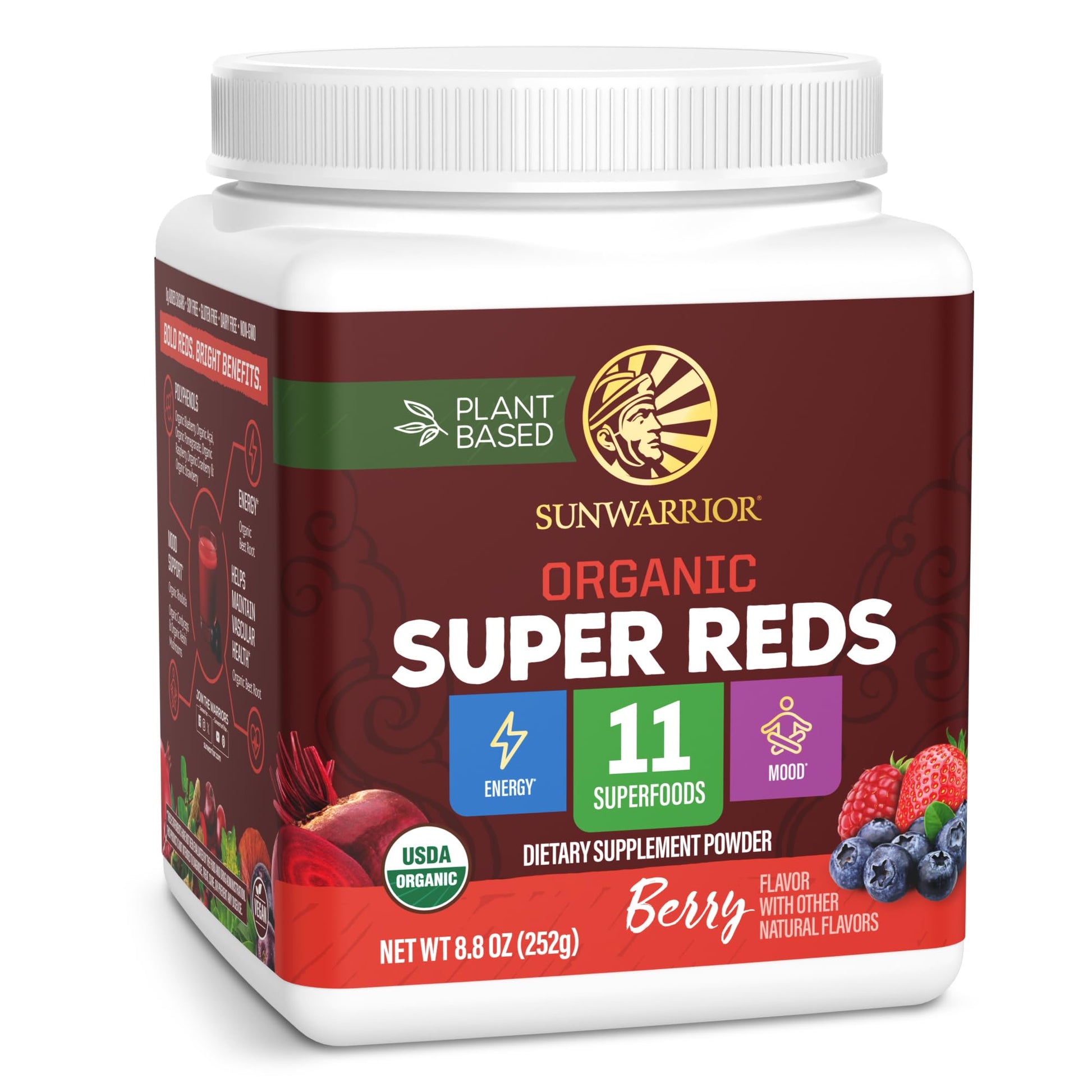 Sunwarrior Organic Super Reds Powder