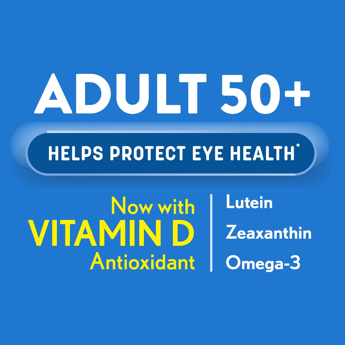 Ocuvite 50+ Eye Vitamin & Mineral Supplement 90 Softgels
