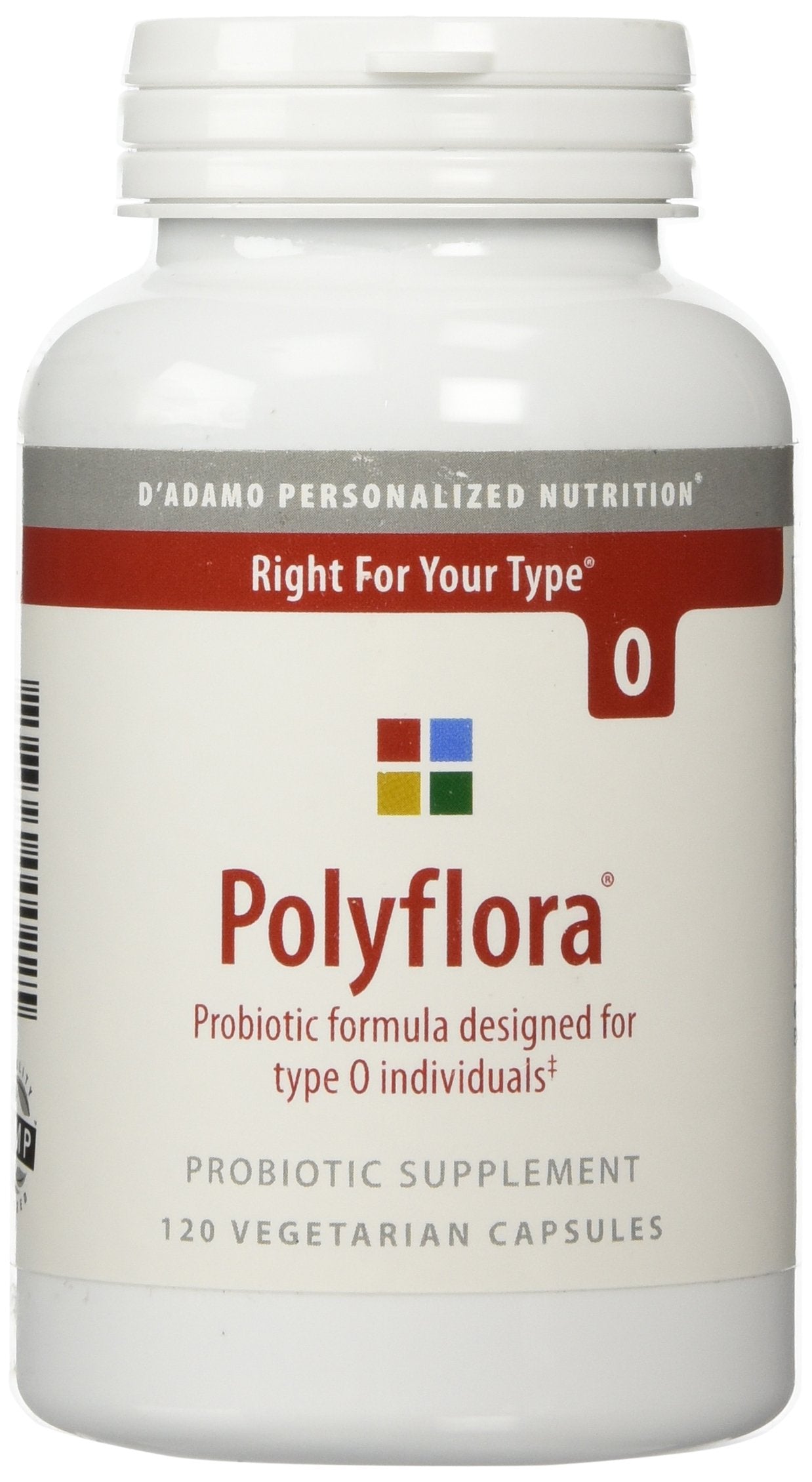 D'Adamo Personalized Nutrition Polyflora O Capsule 120