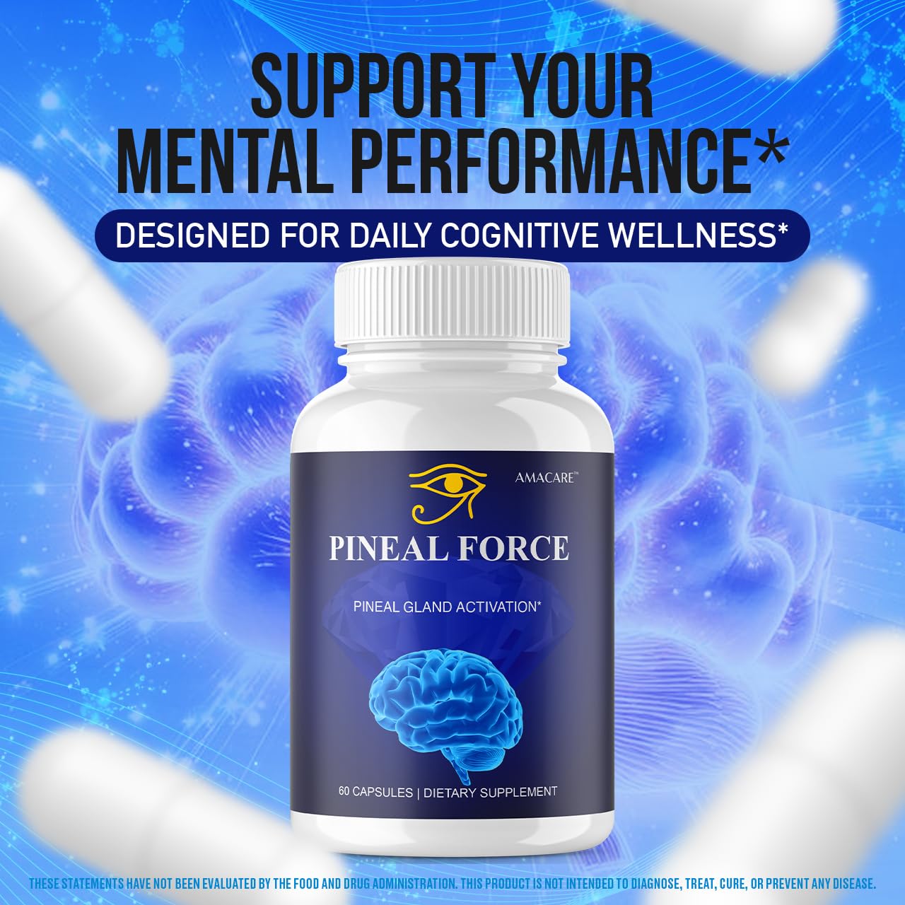 AMACARE Pineal Force Capsules 60 Count