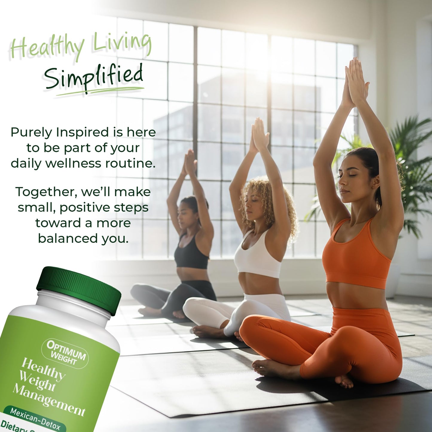 OPTIMUM WEIGHT 90 Day Gut Cleanse & Full Body Detox – Mexican Herbal Formula for Healthy Weight Management – Supports Metabolism, Digestion & Detox Balance – 90 Capsules