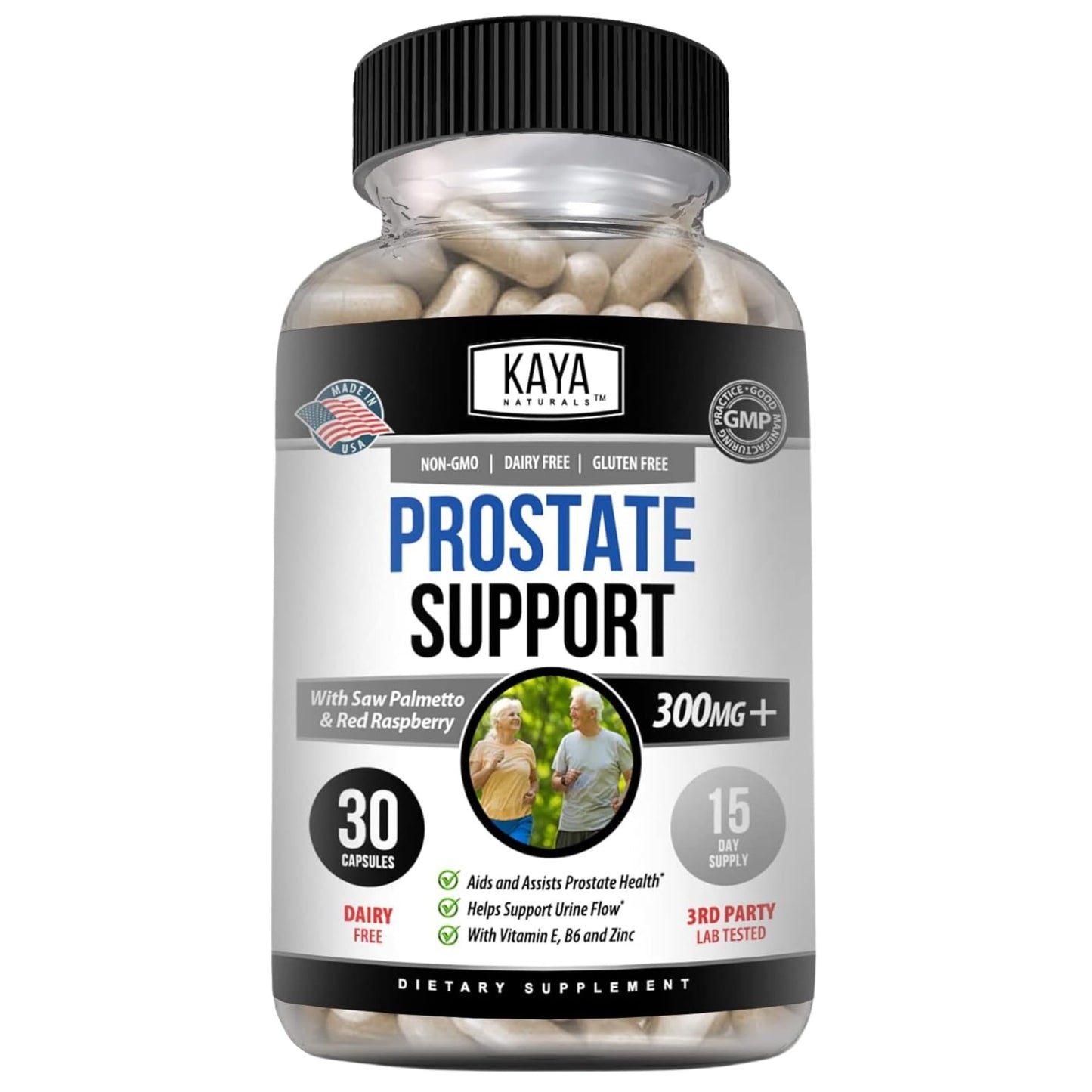 Kaya Naturals Prostate Support Capsules 30 Count