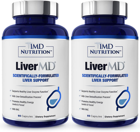 1MD Nutrition LiverMD Liver Support Supplement Capsule 120