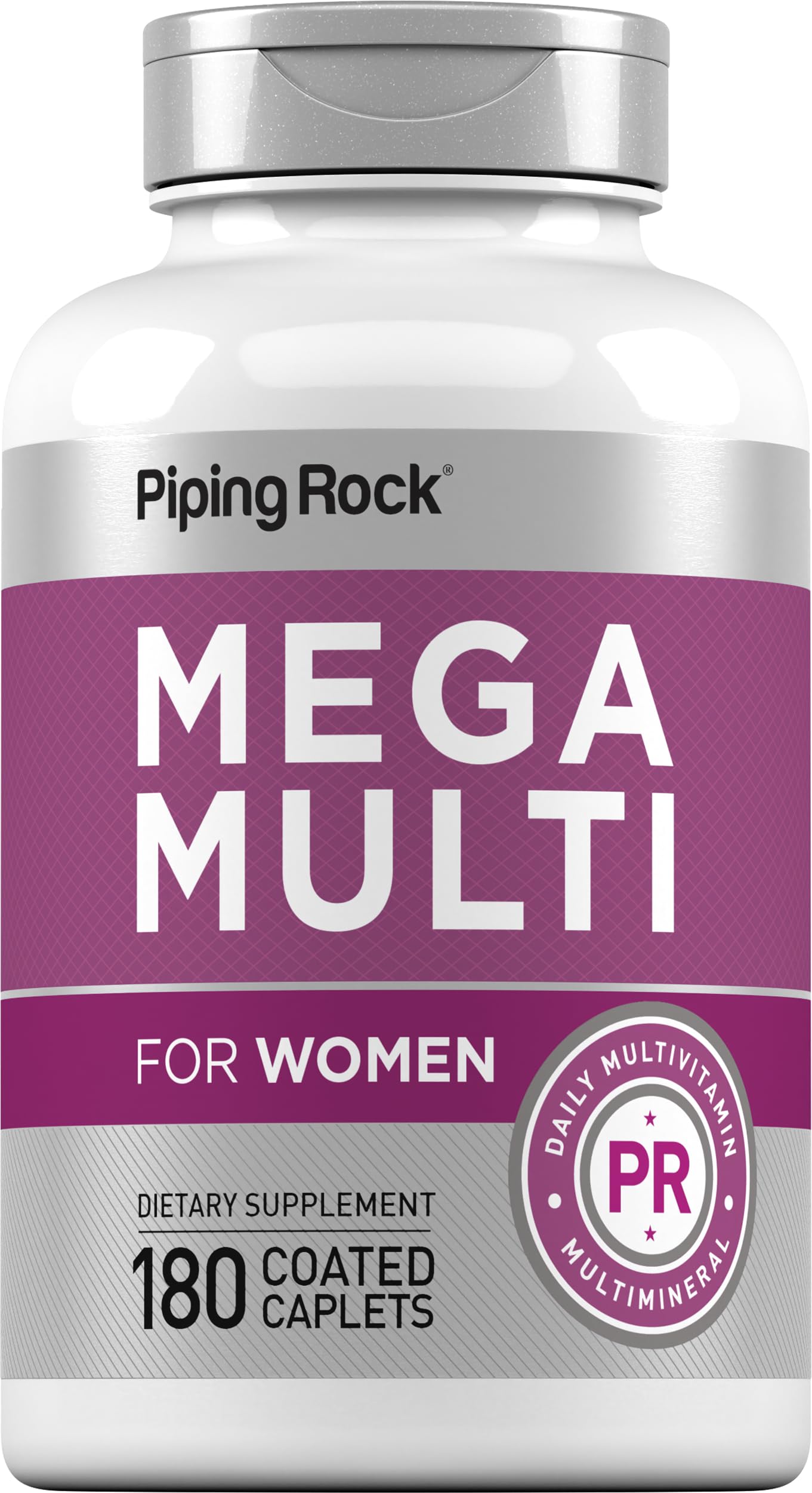 Piping Rock Multivitamin for Women Caplets 180 Count