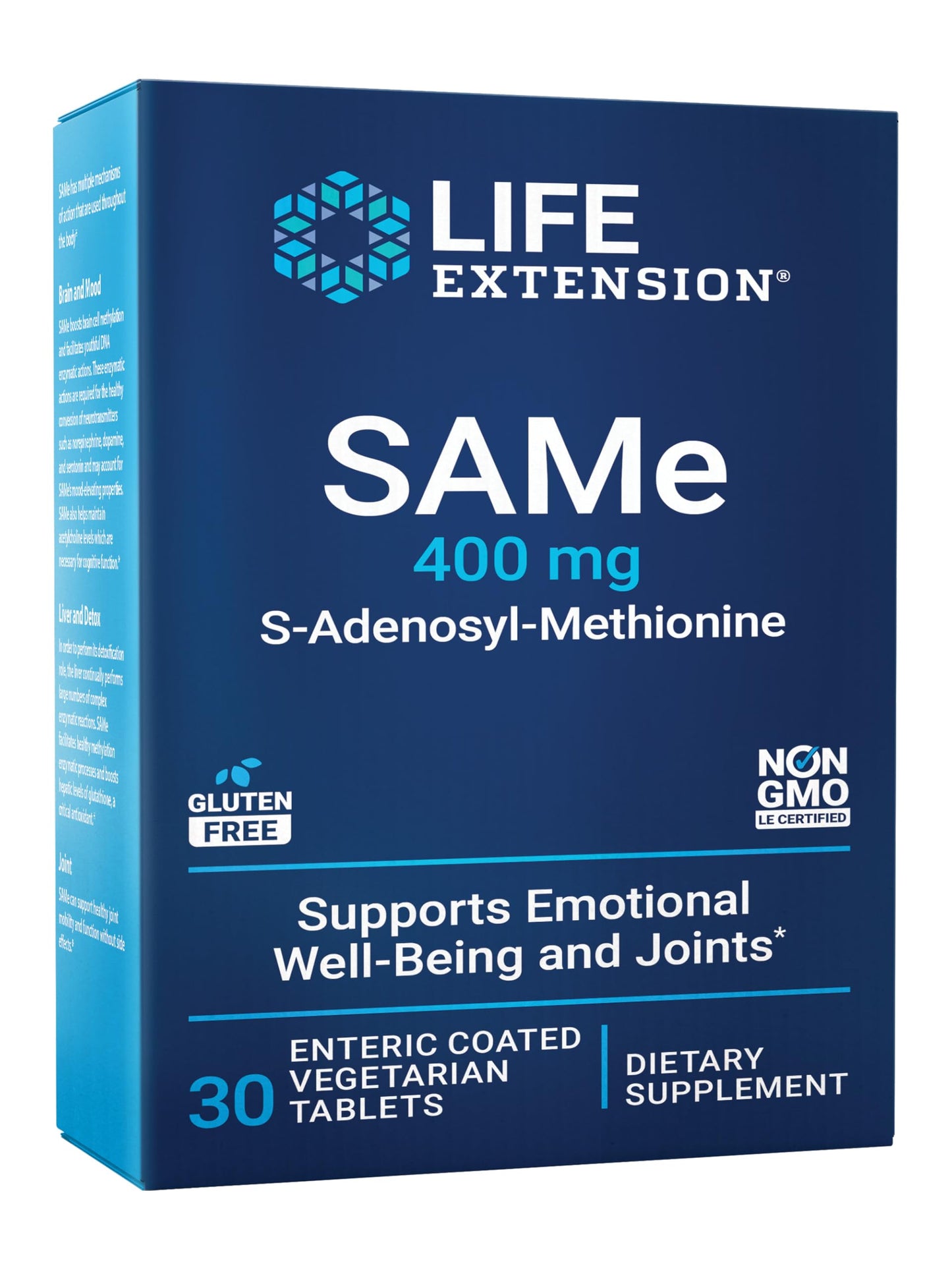 Life Extension Same, Mood, Joint & Liver Support 30 Tablets