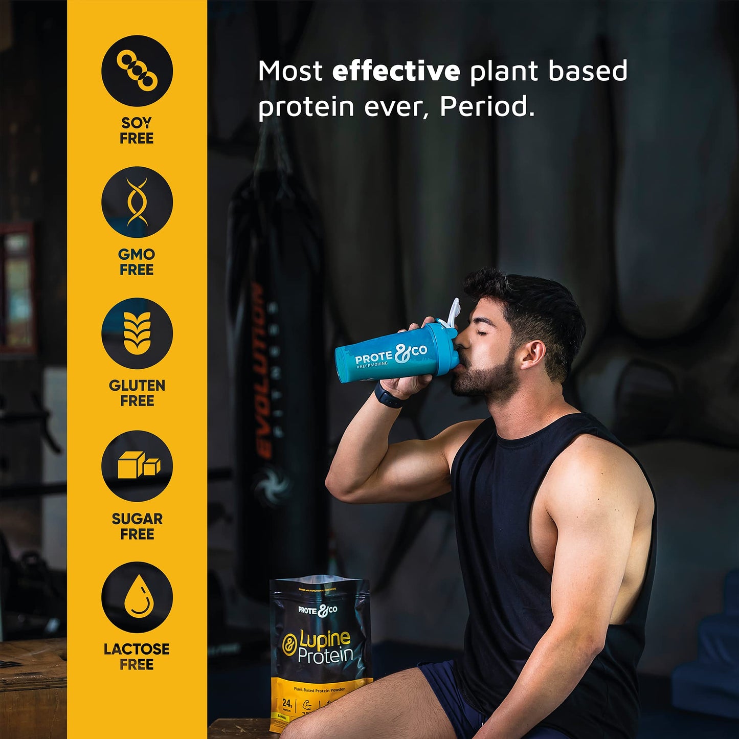 PROTE & CO Lupin Protein Powder, 1.63 lb