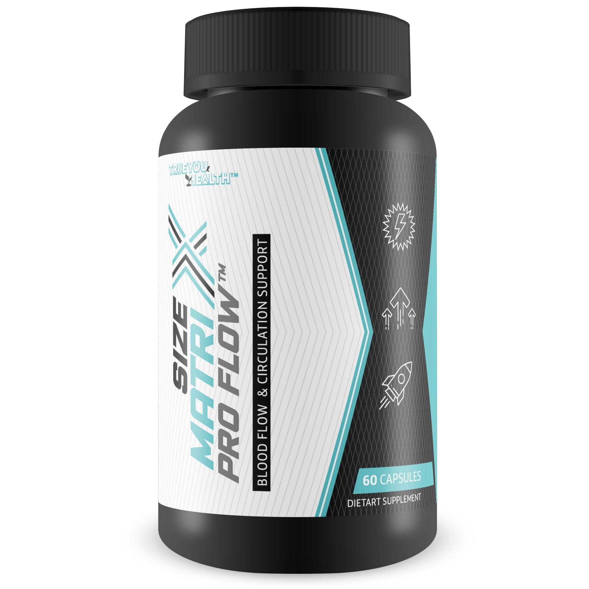 True You Health Size Matrix Pro Flow Capsule, 60 Count