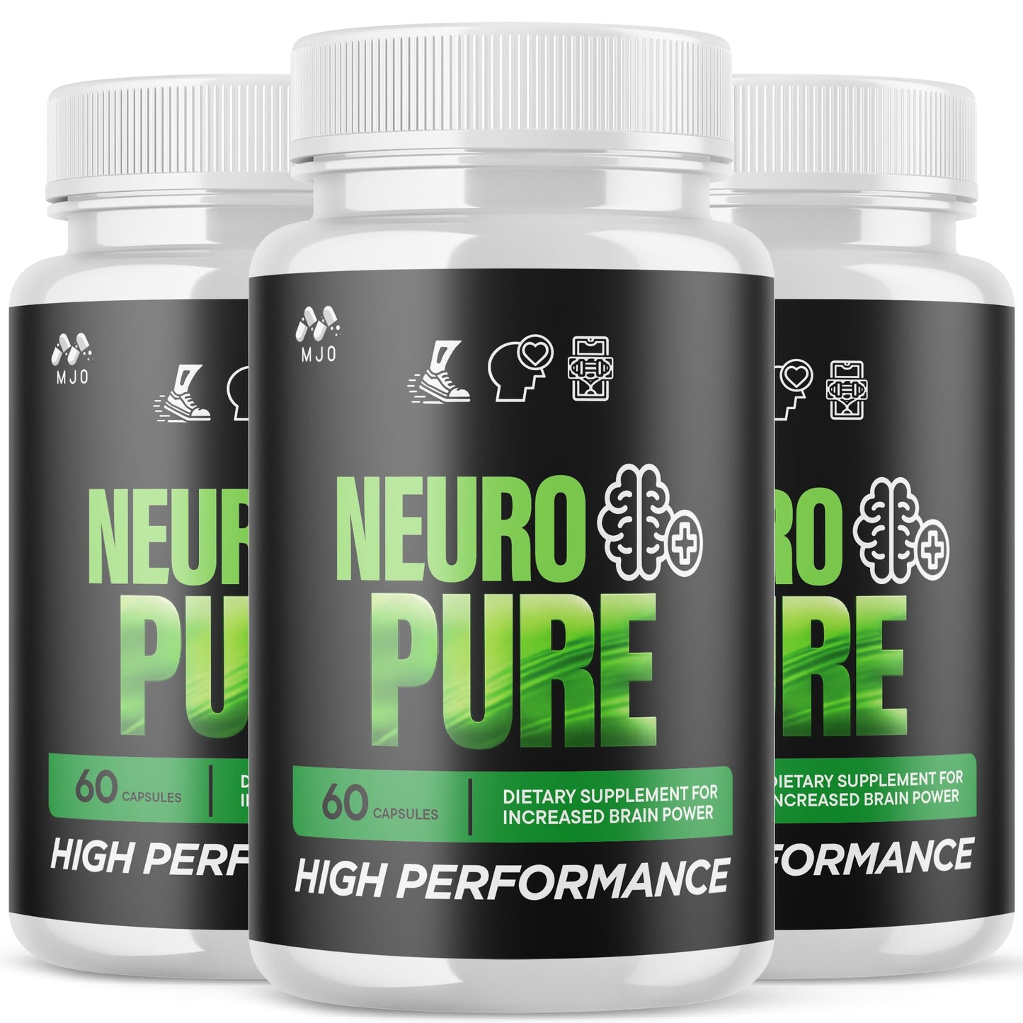 MJO Neuro Pure Capsules 180 Capsules