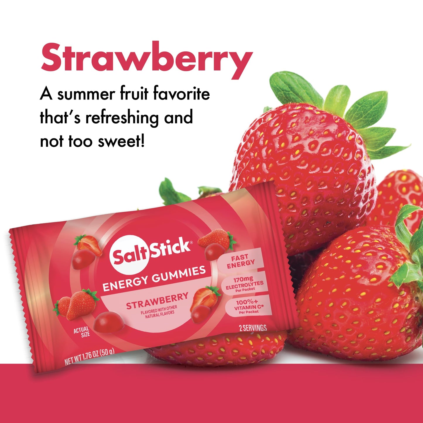 SaltStick Energy Gummies 80 Gummies