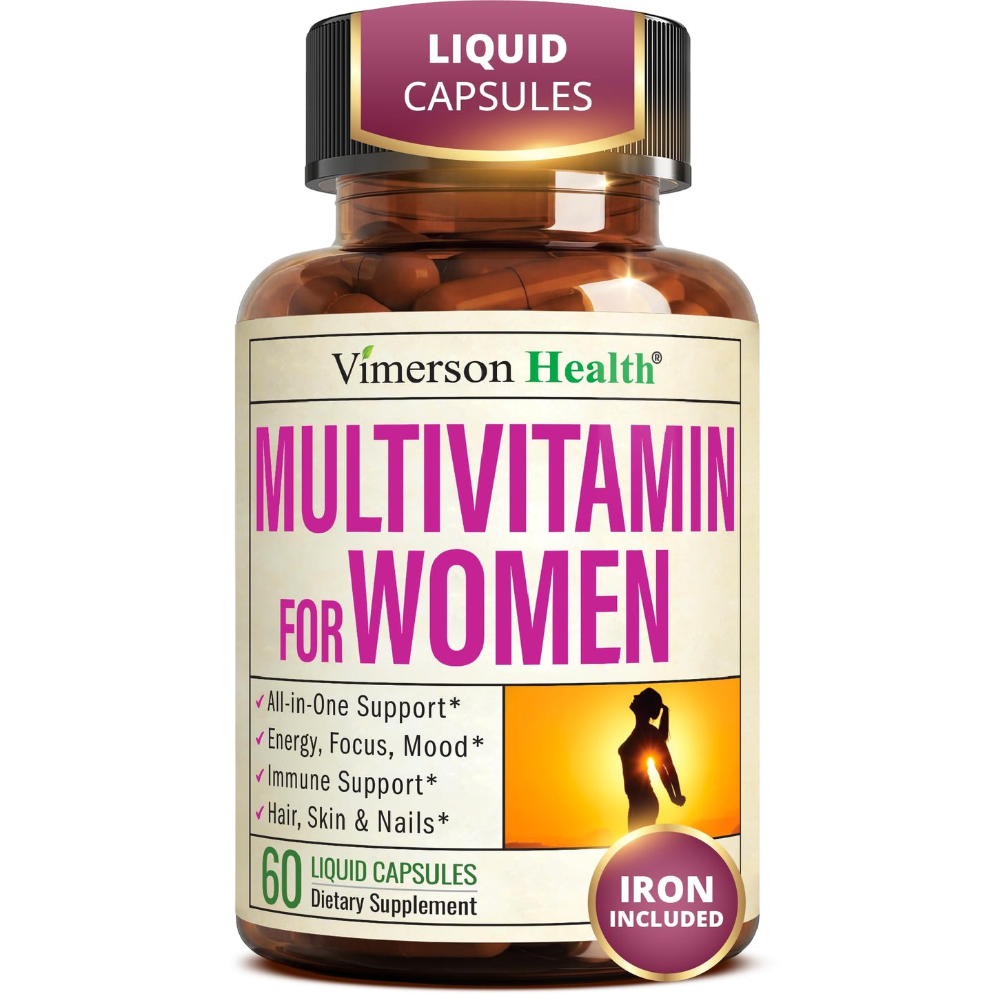 Vimerson Health Multivitamin for Women Capsules, 60 Count