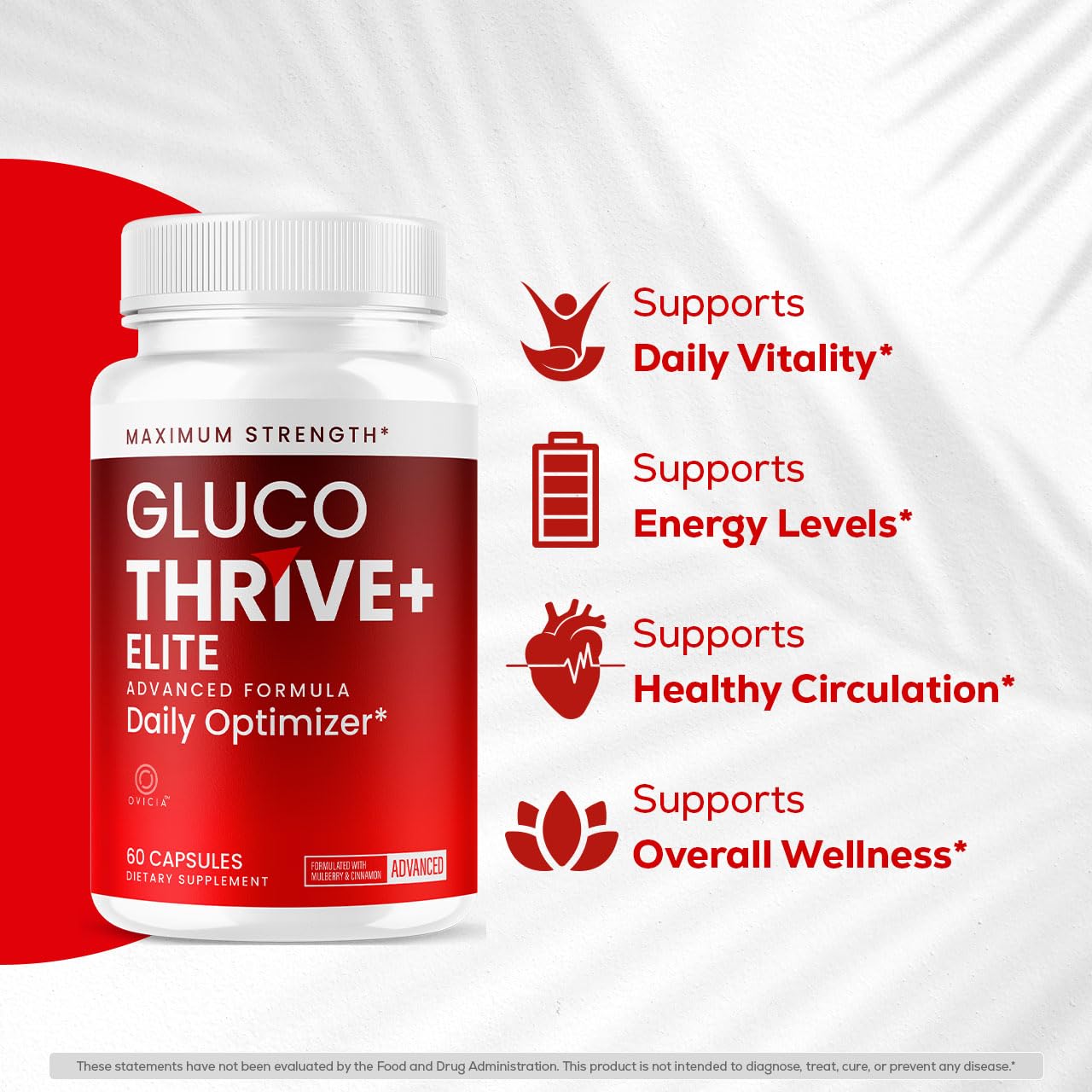 OVICIA Gluco Thrive Capsules 300 Capsules