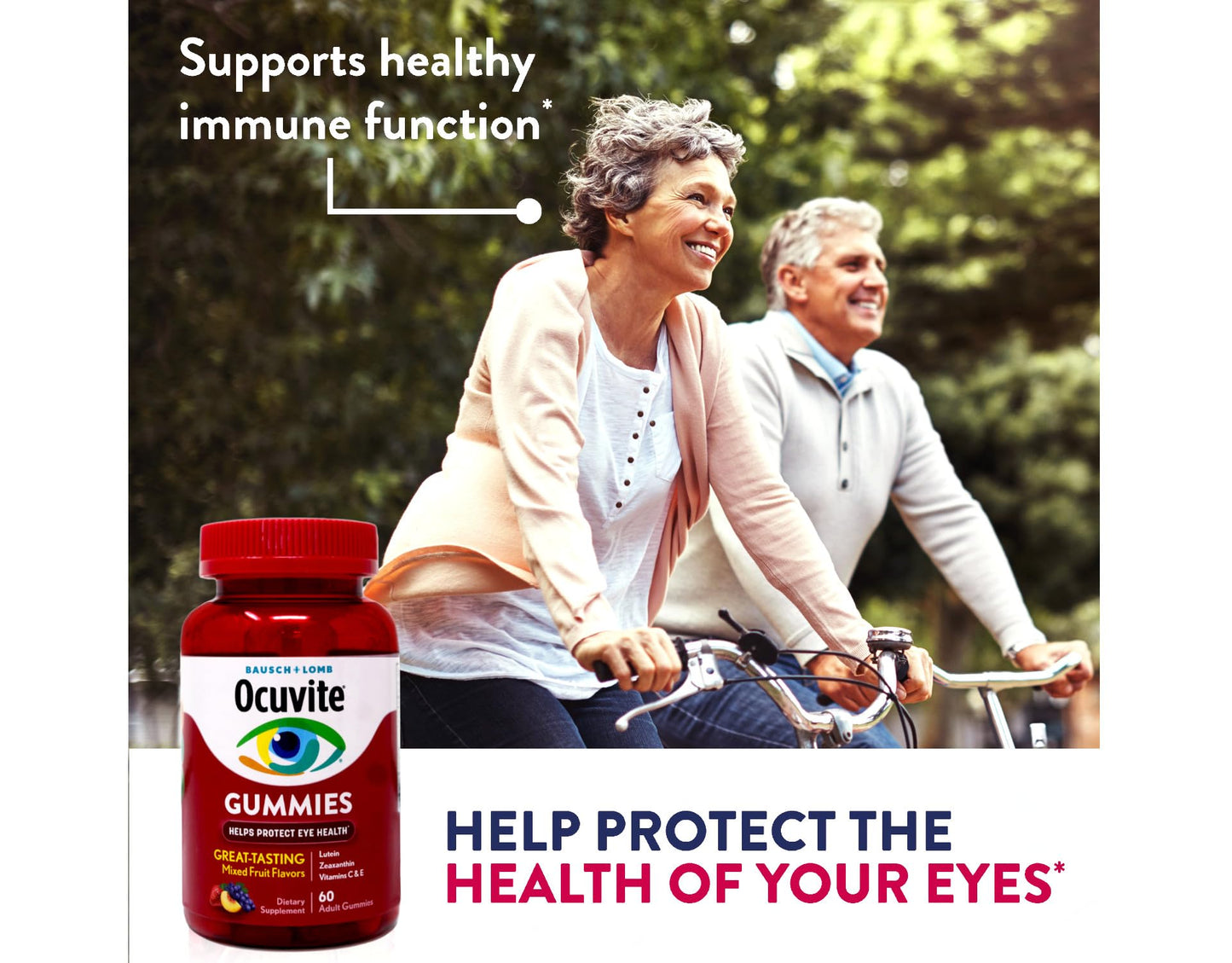 Ocuvite Eye Health Gummies Chewable 120