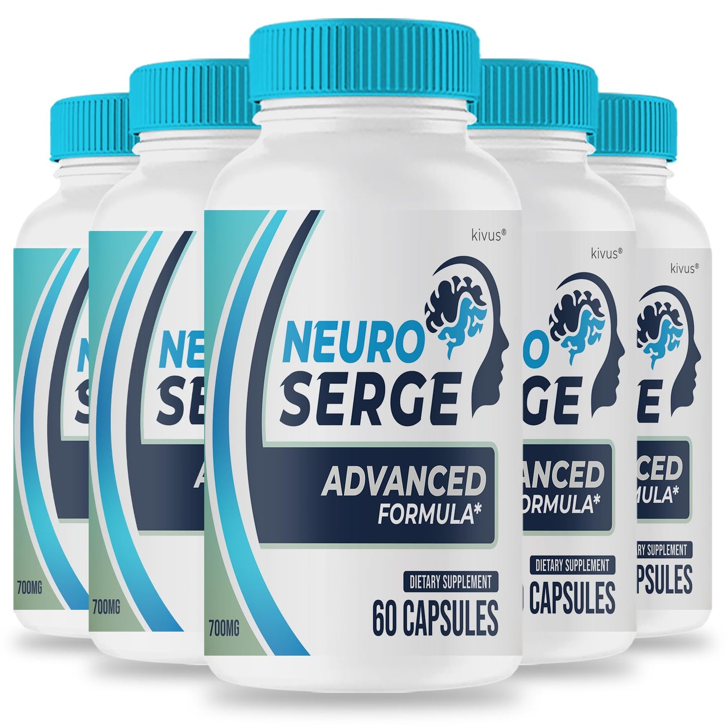 Kivus NeuroSerge Capsule Supplement 300 Capsules