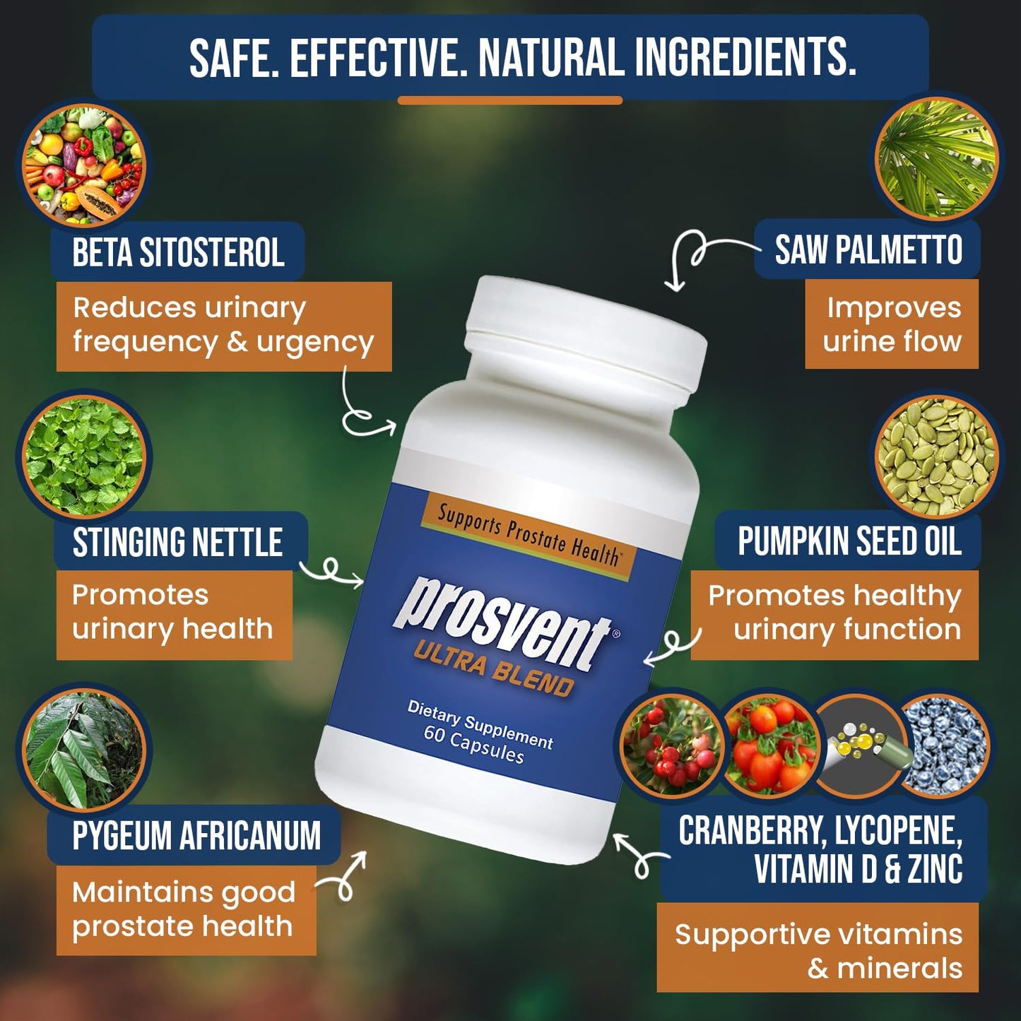 Prosvent Advanced Prostate Support Ultra Softgels 60