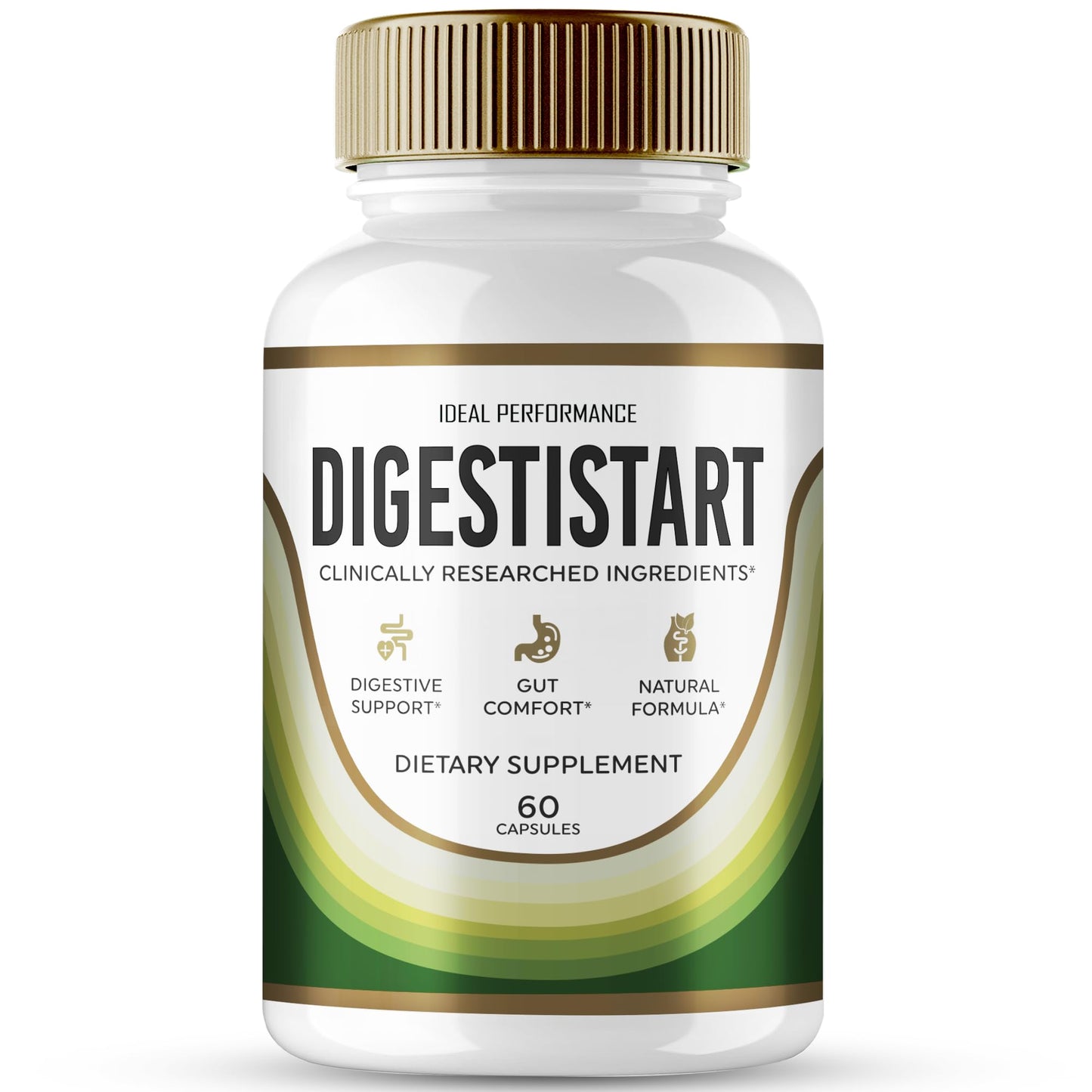 IDEAL PERFORMANCE DigestiStart Capsules 60 Count