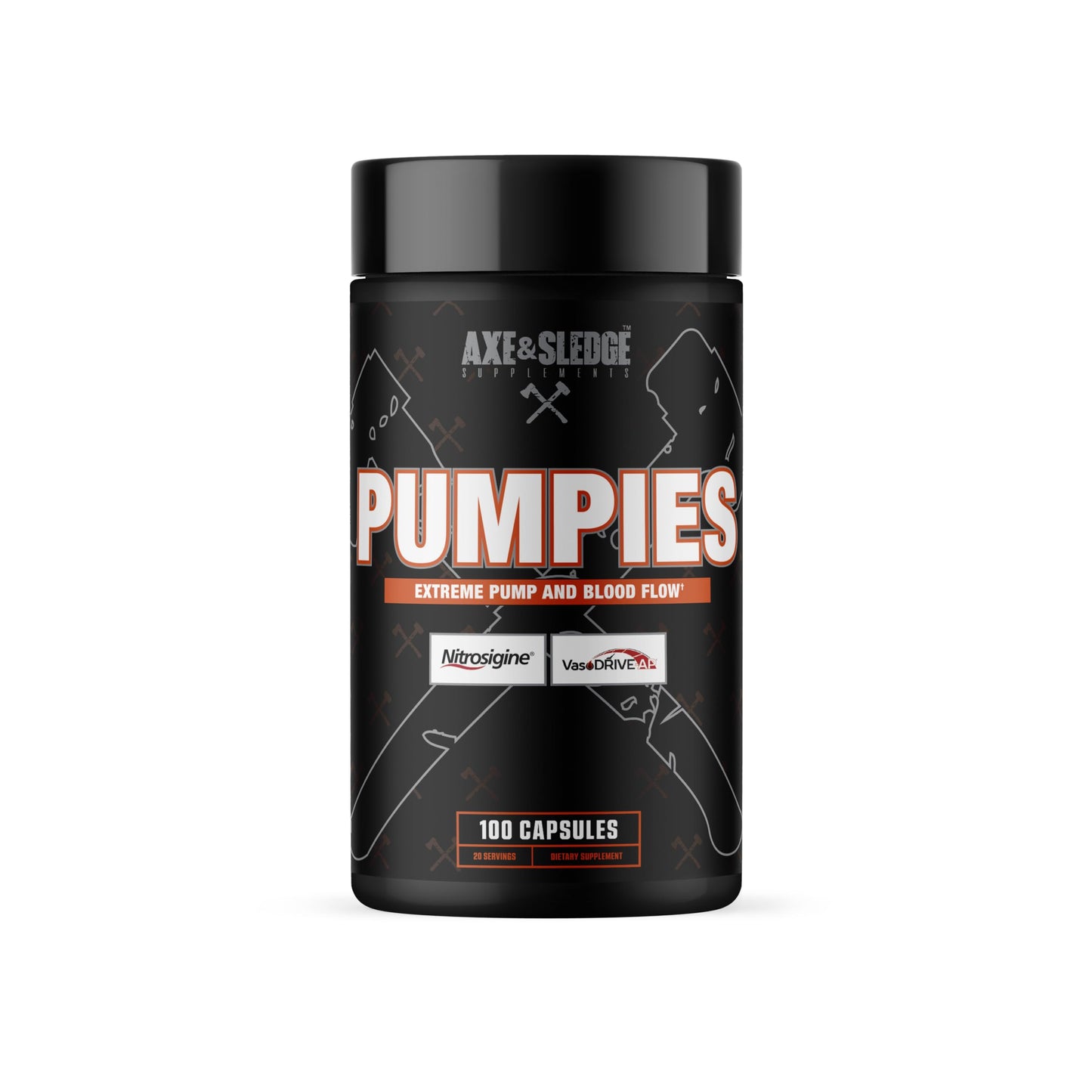 Axe & Sledge PUMPIES Nitric Oxide Booster Capsule 1 Count