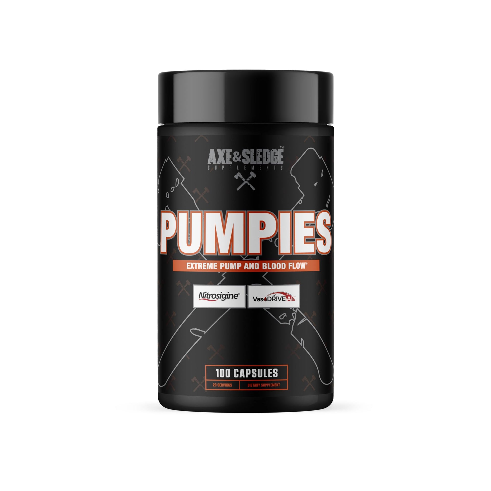 Axe & Sledge PUMPIES Nitric Oxide Booster Capsule 1 Count