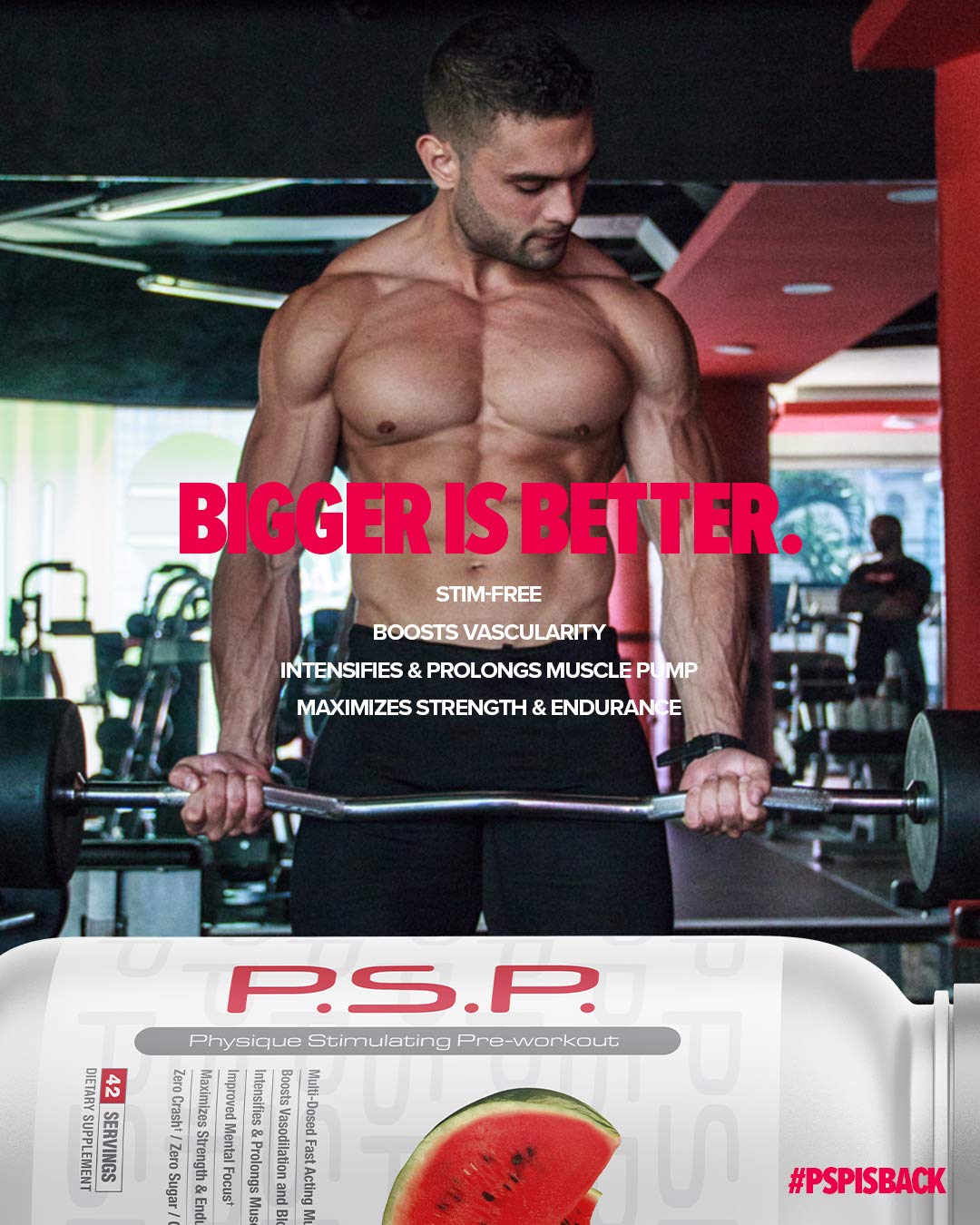 Metabolic Nutrition P.S.P. Physique Stimulating PreWorkout Powder 23.7 Fruit Punch