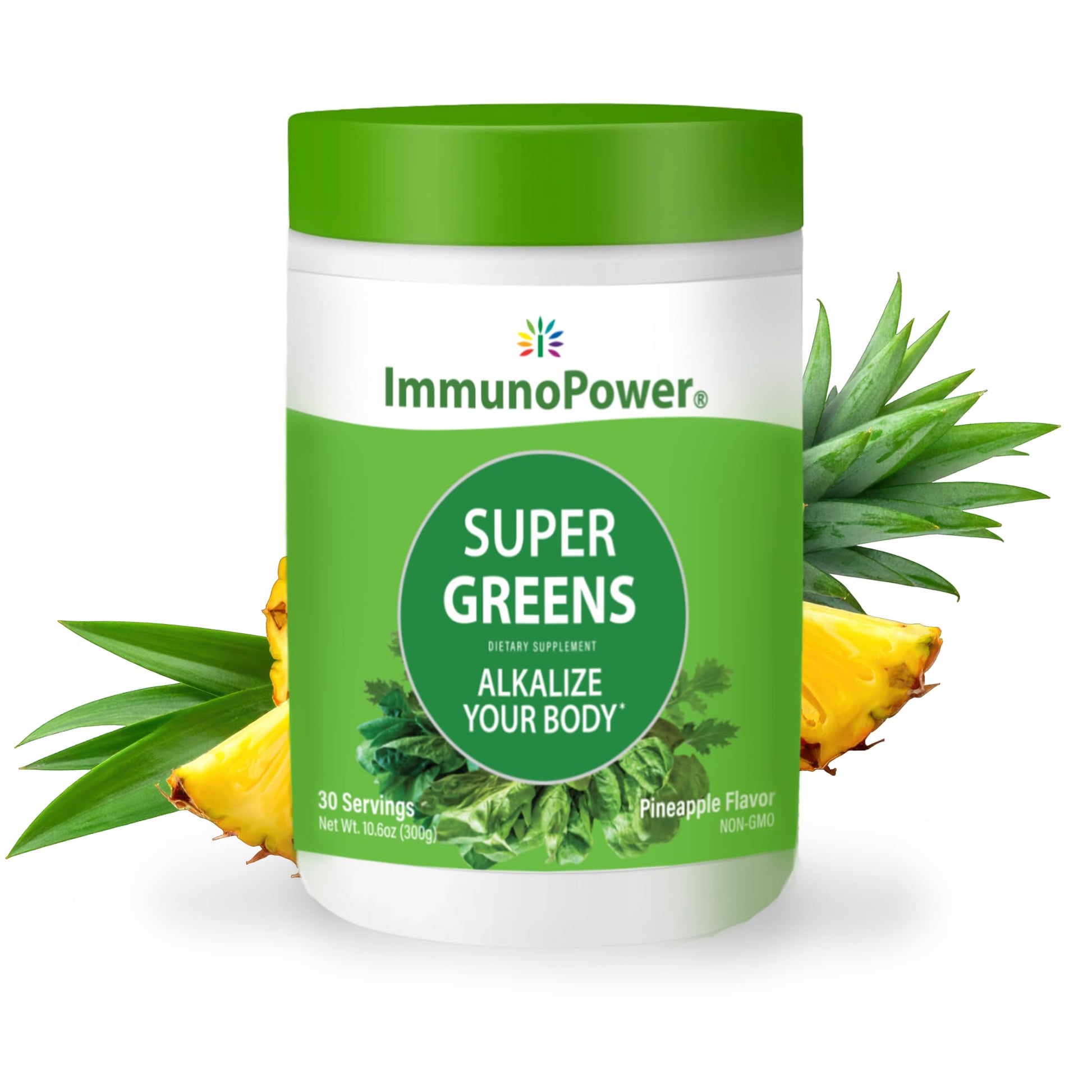 ImmunoPower Super Greens Powder 10.6 oz