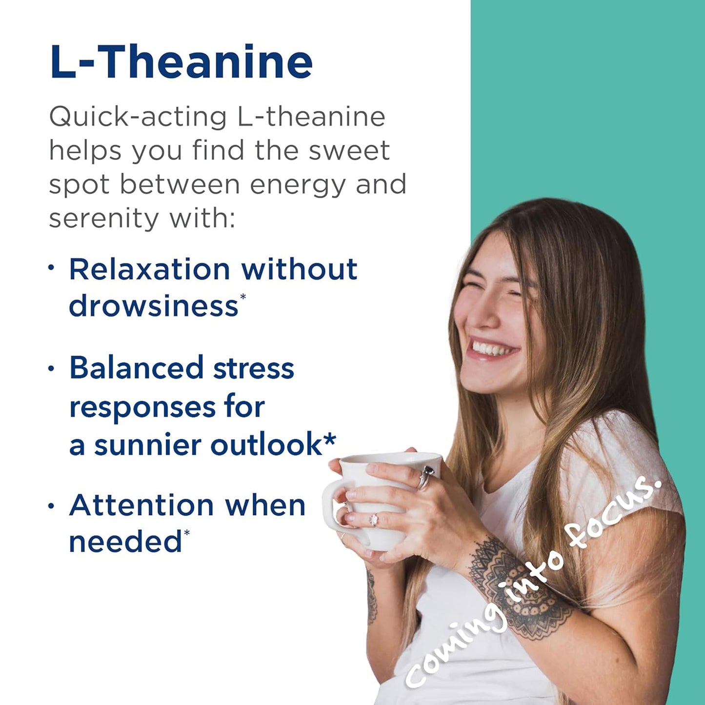 MethylPro L-Theanine 200 mg Capsules, 90 Count