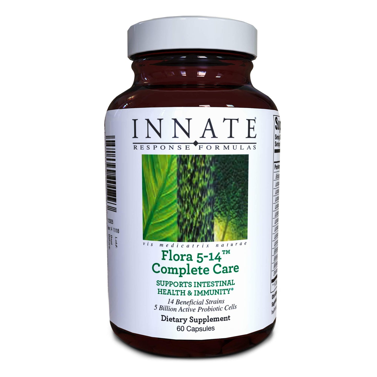 Innate Response Formulas Flora 5-14 Probiotic Complete Care, 60 Capsules