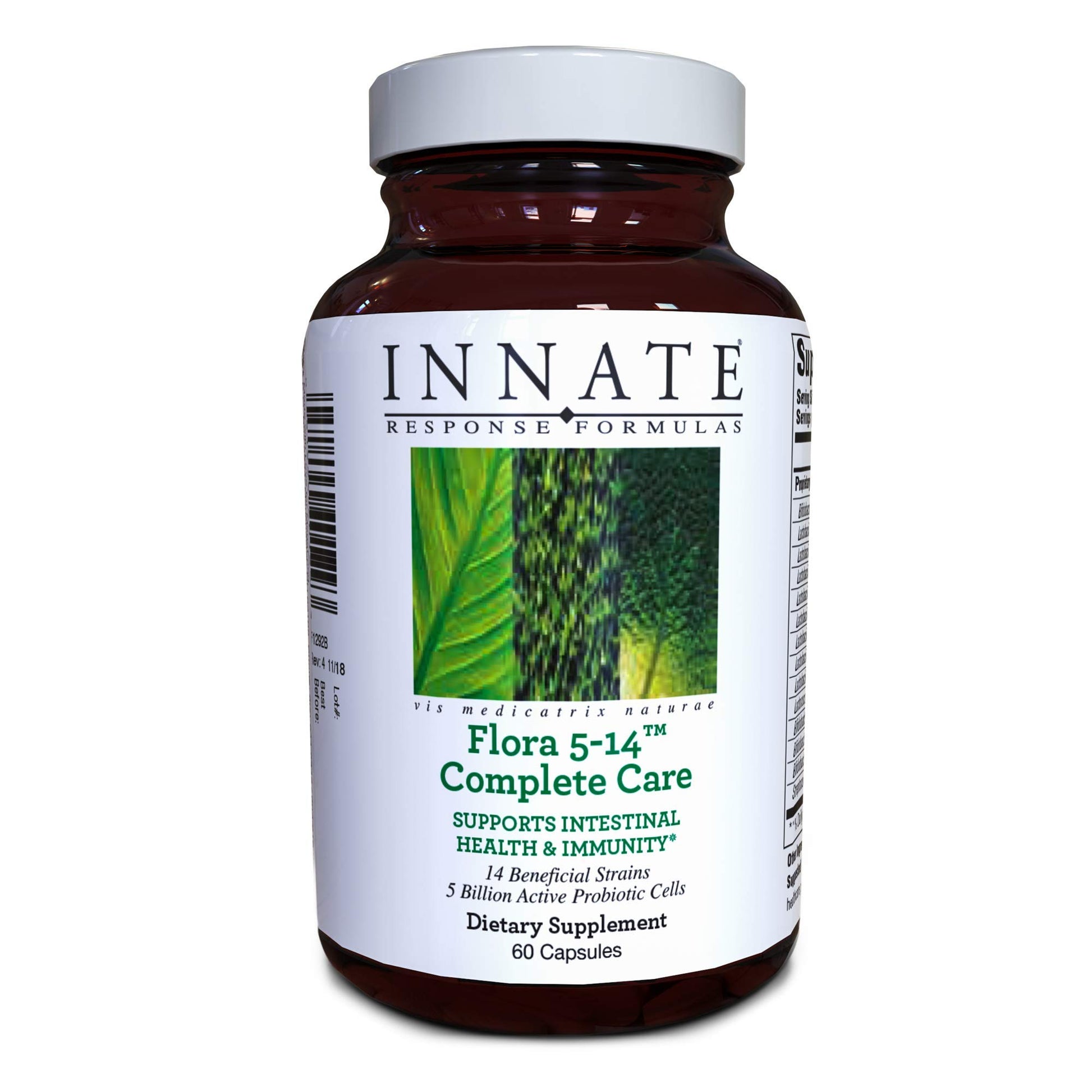 Innate Response Formulas Flora 5-14 Probiotic Complete Care, 60 Capsules