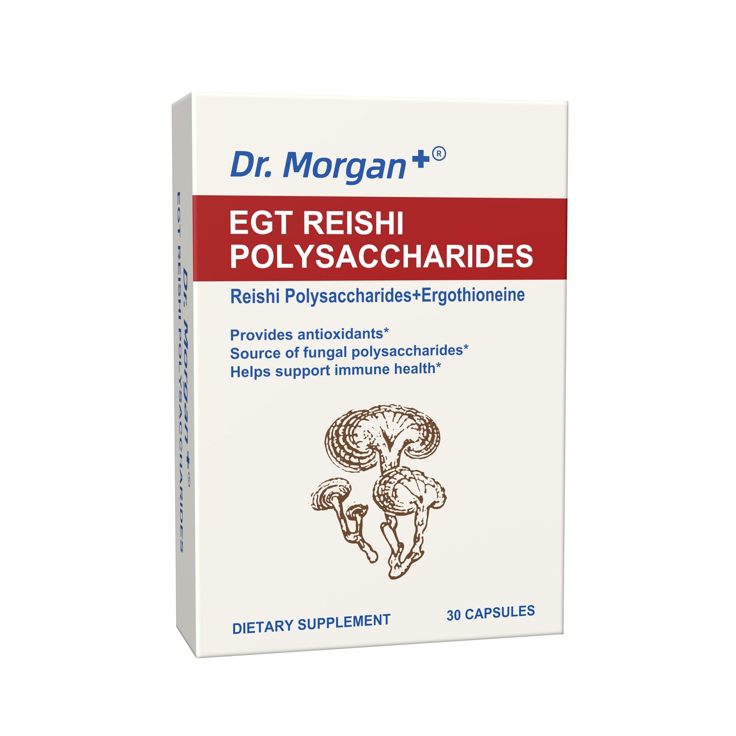 DR.MORGAN Ergothioneine & Reishi Polysaccharides Capsule 0.25