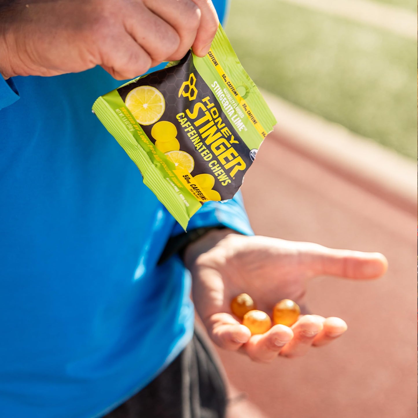Honey Stinger Caffeinated Energy Chew Variety Pack Chewable 12 Count