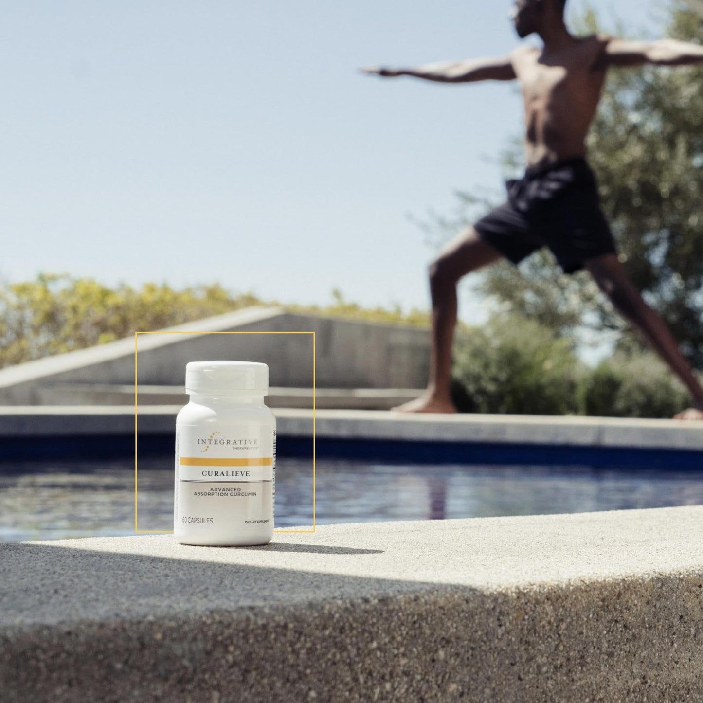 Integrative Therapeutics Curalieve Curcumin Formula for Antioxidant Support High Absorption Curcumin, 120 Capsules