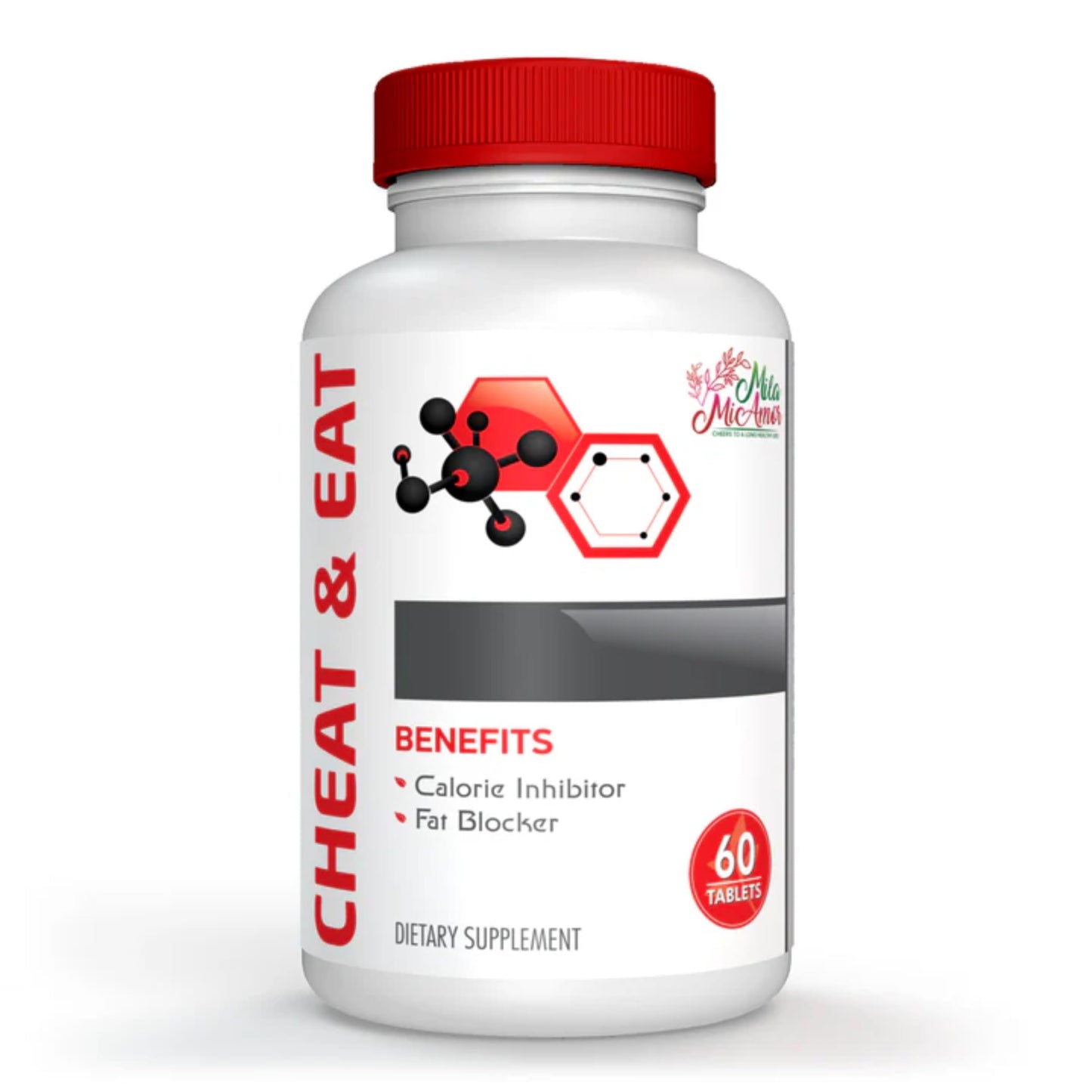 Mila Miamor Cheat & Eat – Caffeine-Free Craving & Digestive Support Formula Capsule, 60 Count