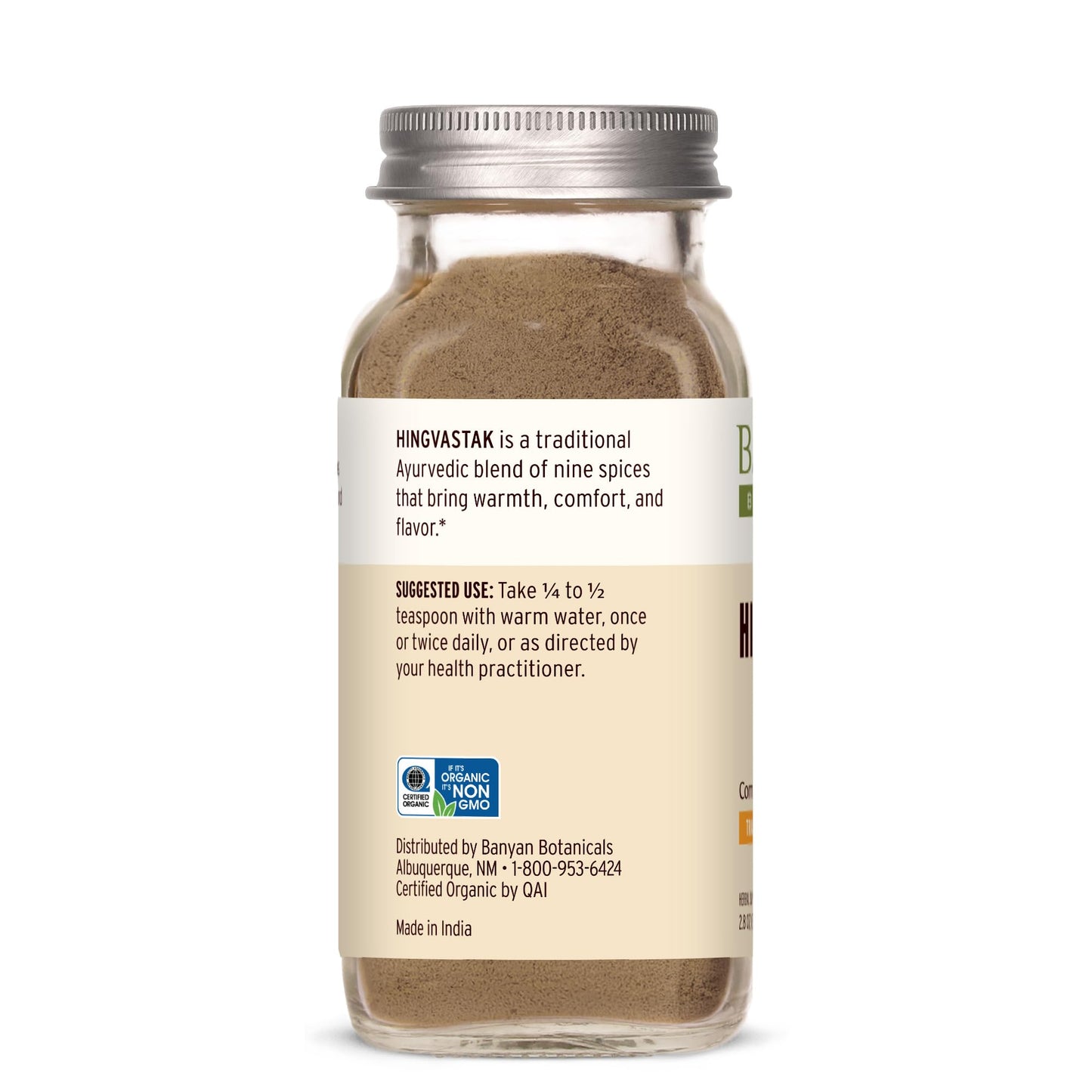 Banyan Botanicals Hingvastak Powder 2.8 oz