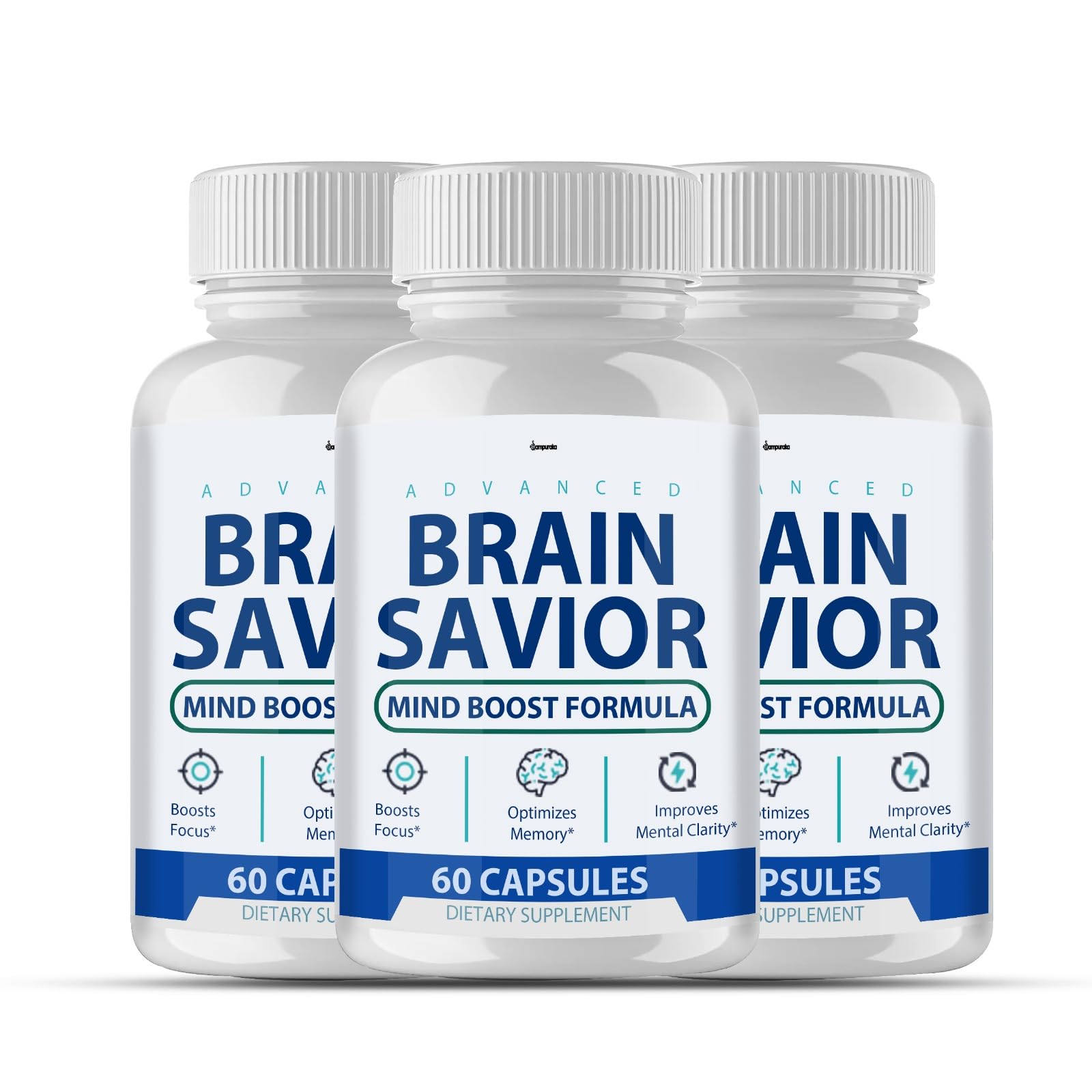 Sampuraka Brain Savior New Advanced Formula Supplement Capsule 3 Count