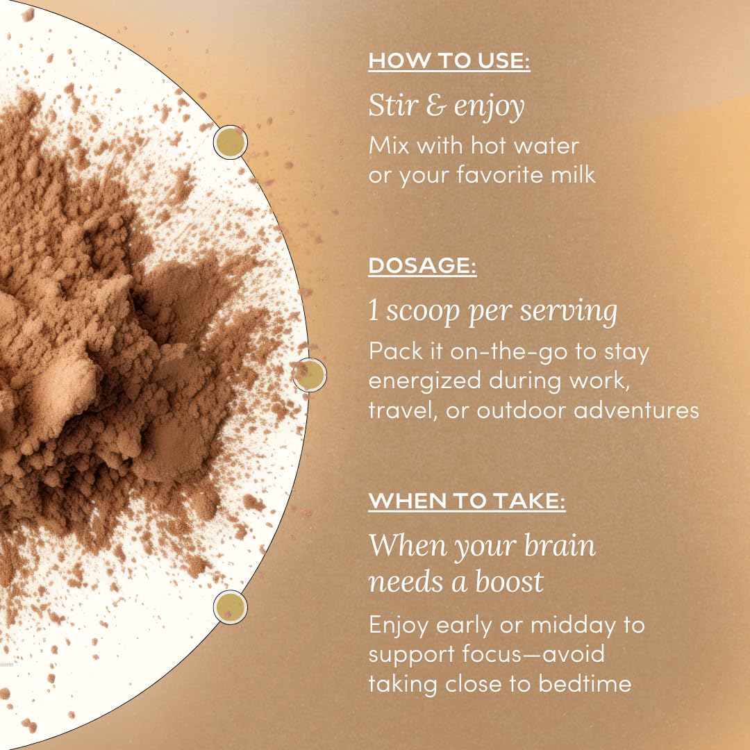 MYCL Cognizin Mocha Latte Mushroom Coffee Powder 6