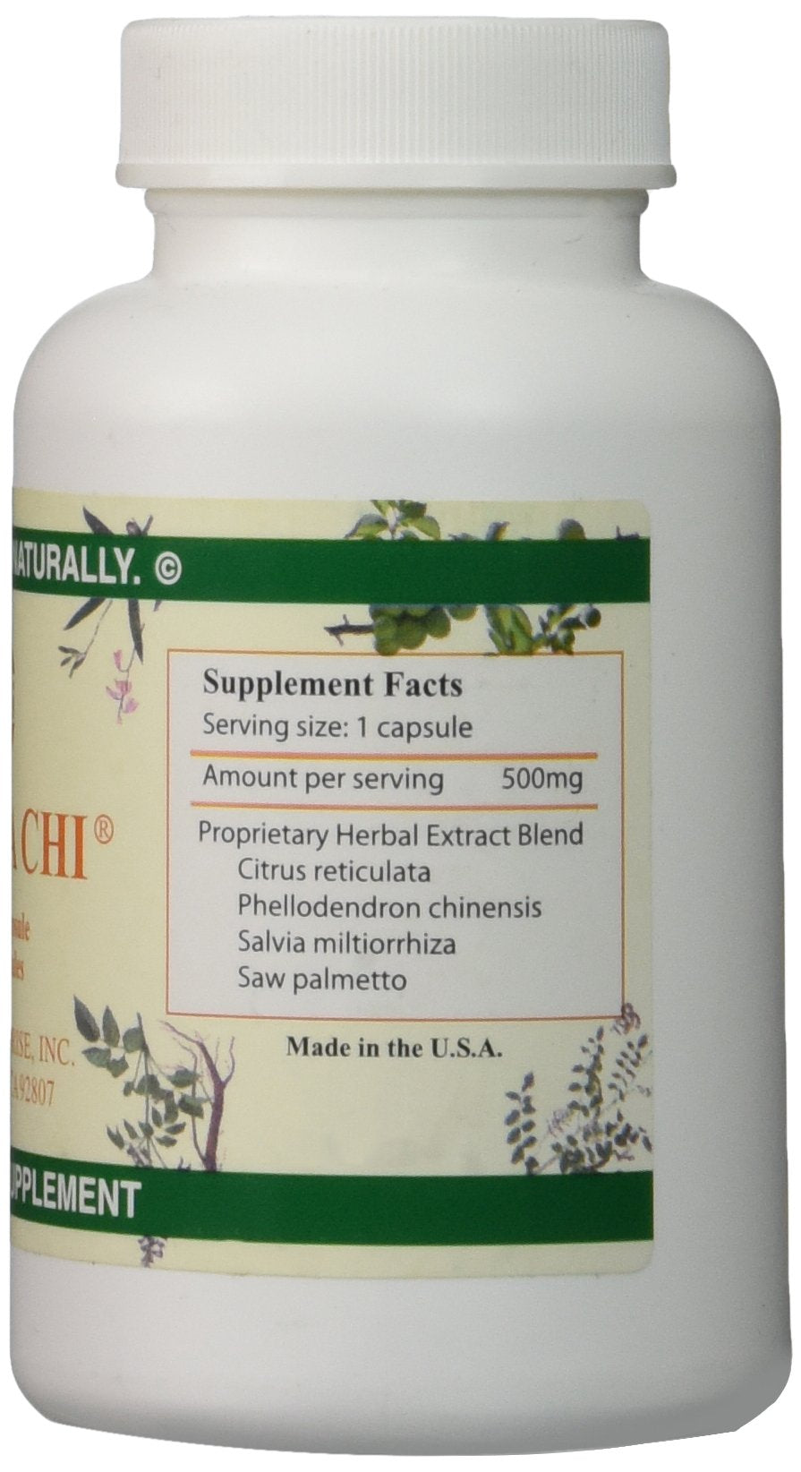 Chi's Enterprise Prosta Chi 500mg Capsules, 120 Count